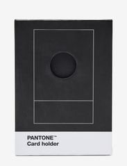 PANTONE - PANTONE CREDITCARD HOLDER IN MATTE AND GIFTBOX - laveste priser - black 419 - 1
