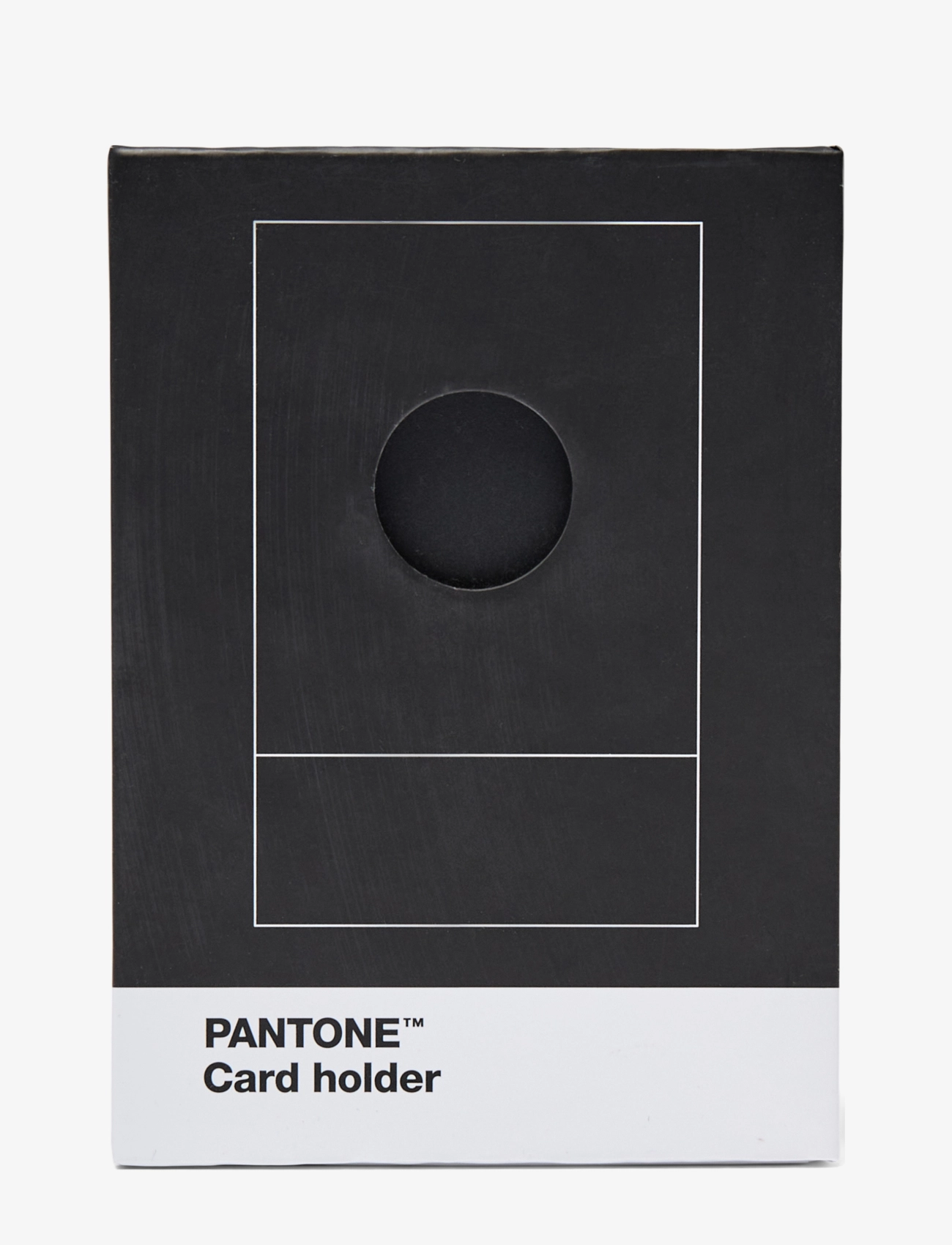 PANTONE - PANTONE CREDITCARD HOLDER IN MATTE AND GIFTBOX - porte-cartes - black 419 - 2
