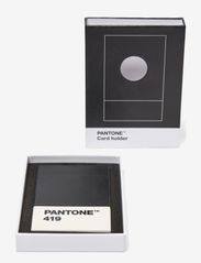 PANTONE - PANTONE CREDITCARD HOLDER IN MATTE AND GIFTBOX - mažiausios kainos - black 419 - 2