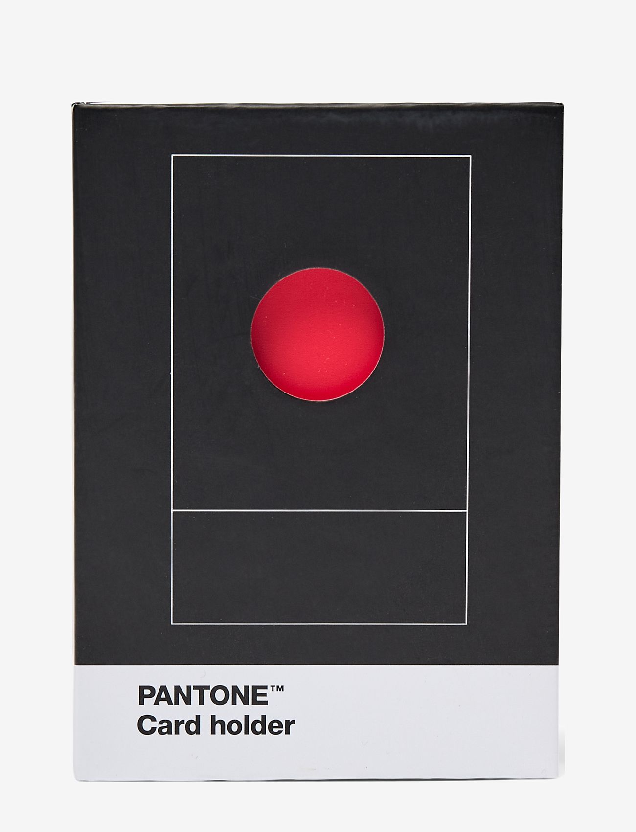 PANTONE - PANTONE CREDITCARD HOLDER IN MATTE AND GIFTBOX - korttikotelot - red 2035 - 2