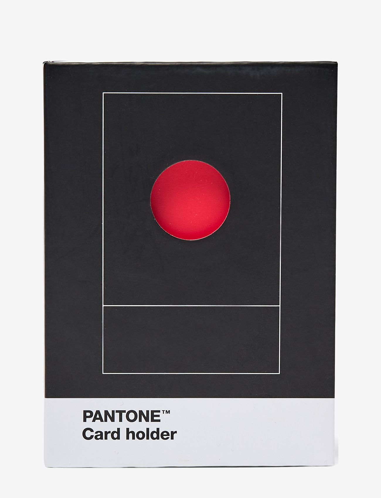 PANTONE - PANTONE CREDITCARD HOLDER IN MATTE AND GIFTBOX - karšu maks - red 2035 - 1