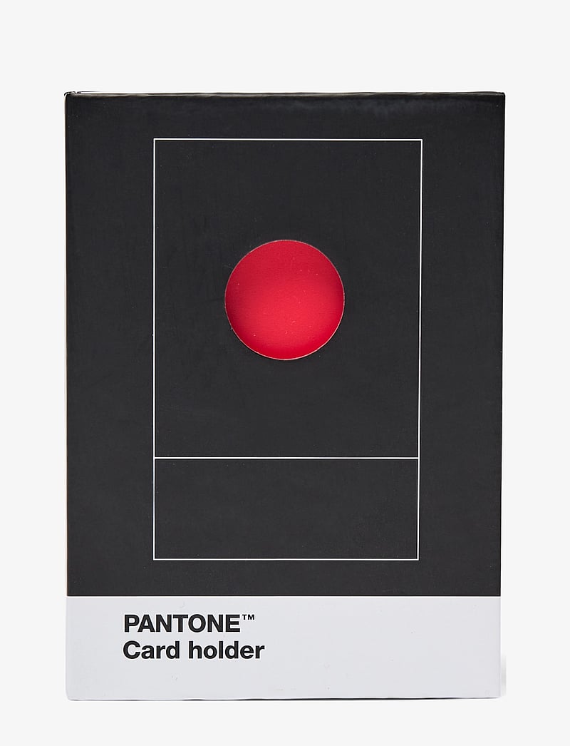 PANTONE - PANTONE CREDITCARD HOLDER IN MATTE AND GIFTBOX - korttikotelot - red 2035 - 2