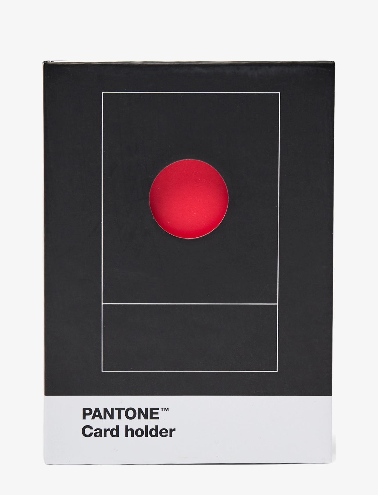 PANTONE - PANTONE CREDITCARD HOLDER IN MATTE AND GIFTBOX - kortholdere - red 2035 - 2