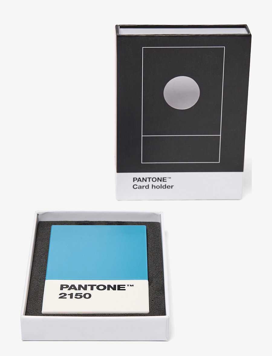 PANTONE - PANTONE CREDITCARD HOLDER IN MATTE AND GIFTBOX - korthållare - blue 2150 - 3