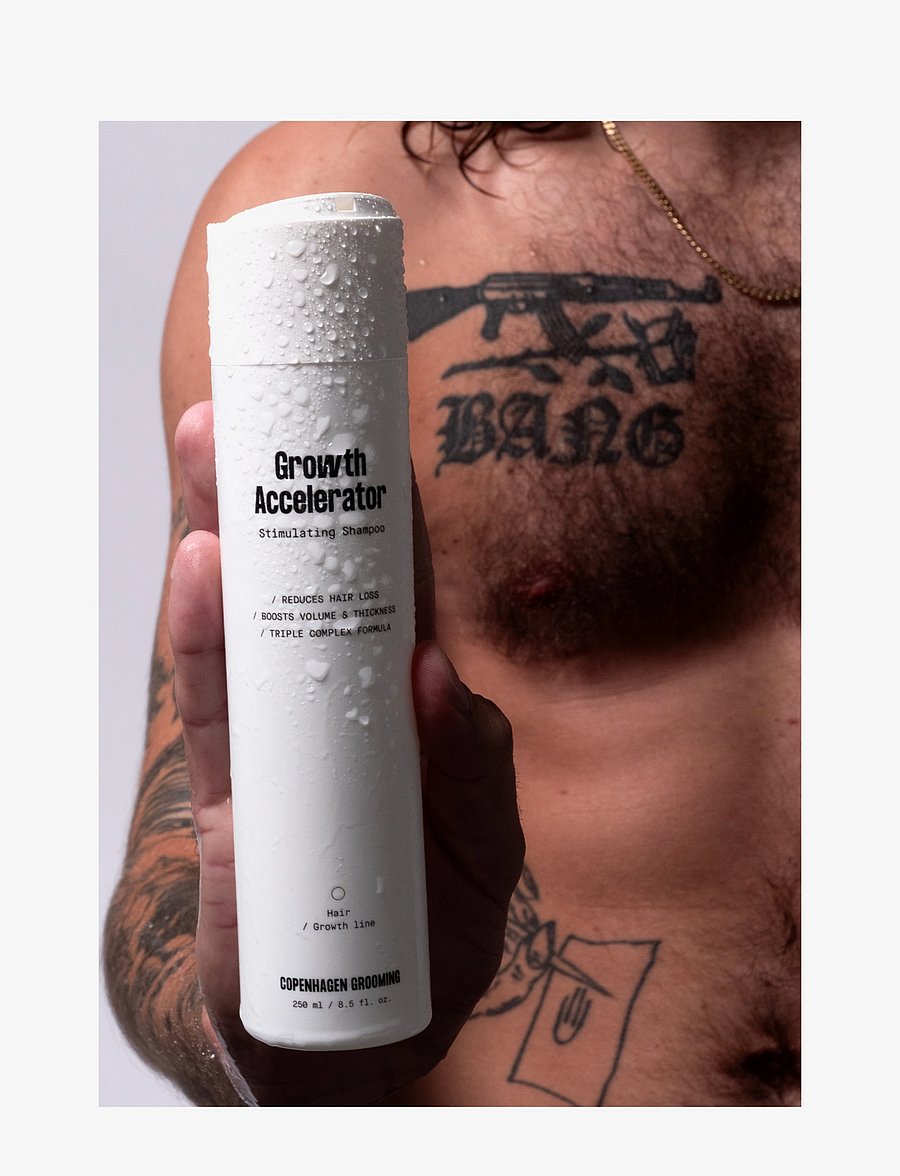 Copenhagen Grooming - Growth Accelerator Stimulating Shampoo - Šampoon - clear - 2