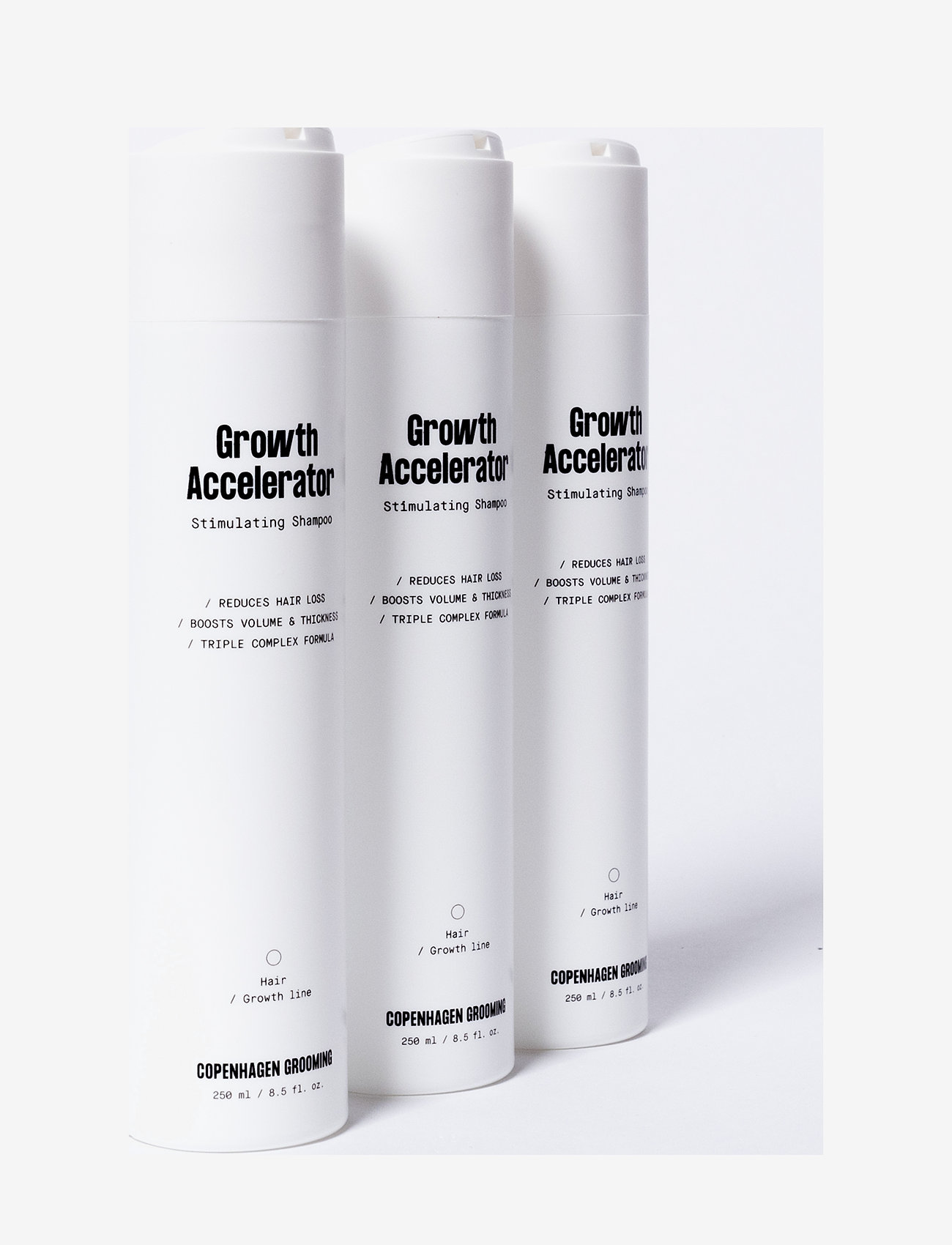 Copenhagen Grooming - Growth Accelerator Stimulating Shampoo - shampo - clear - 4