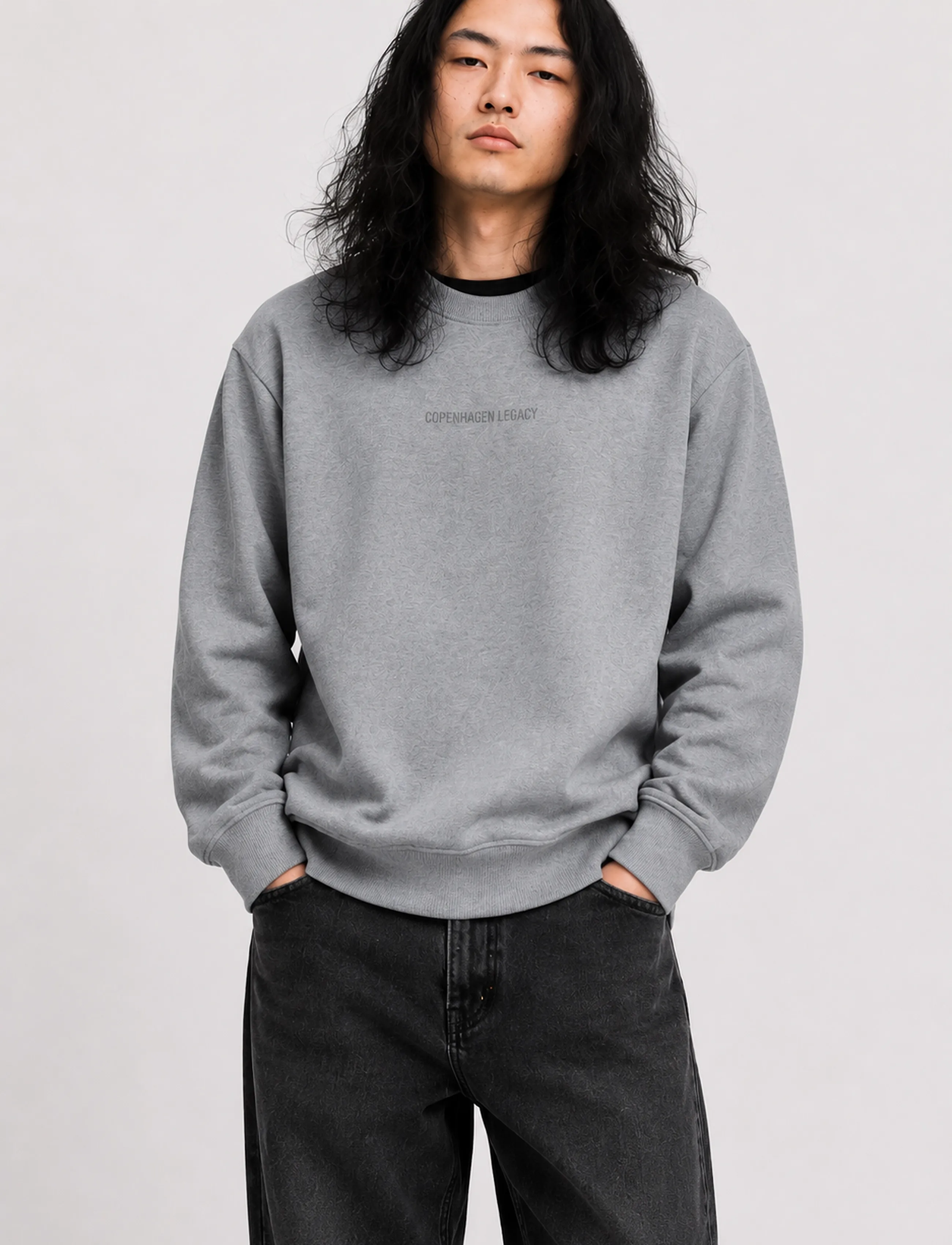 Copenhagen Legacy - SWEATSHIRTS CREWNECK - autumn savings - grey melange - 3