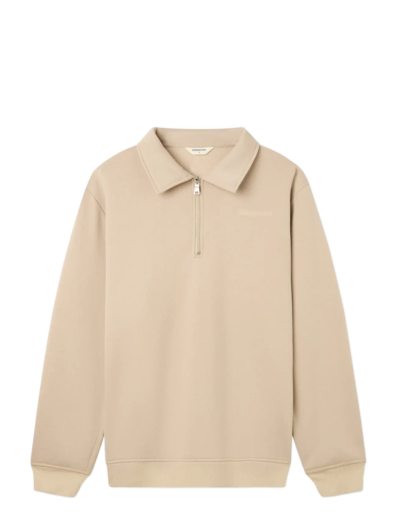 Copenhagen Legacy HALF ZIP SWEAT - Dressipluusid ja kapuutsiga dressipluusid - DESERT / beige