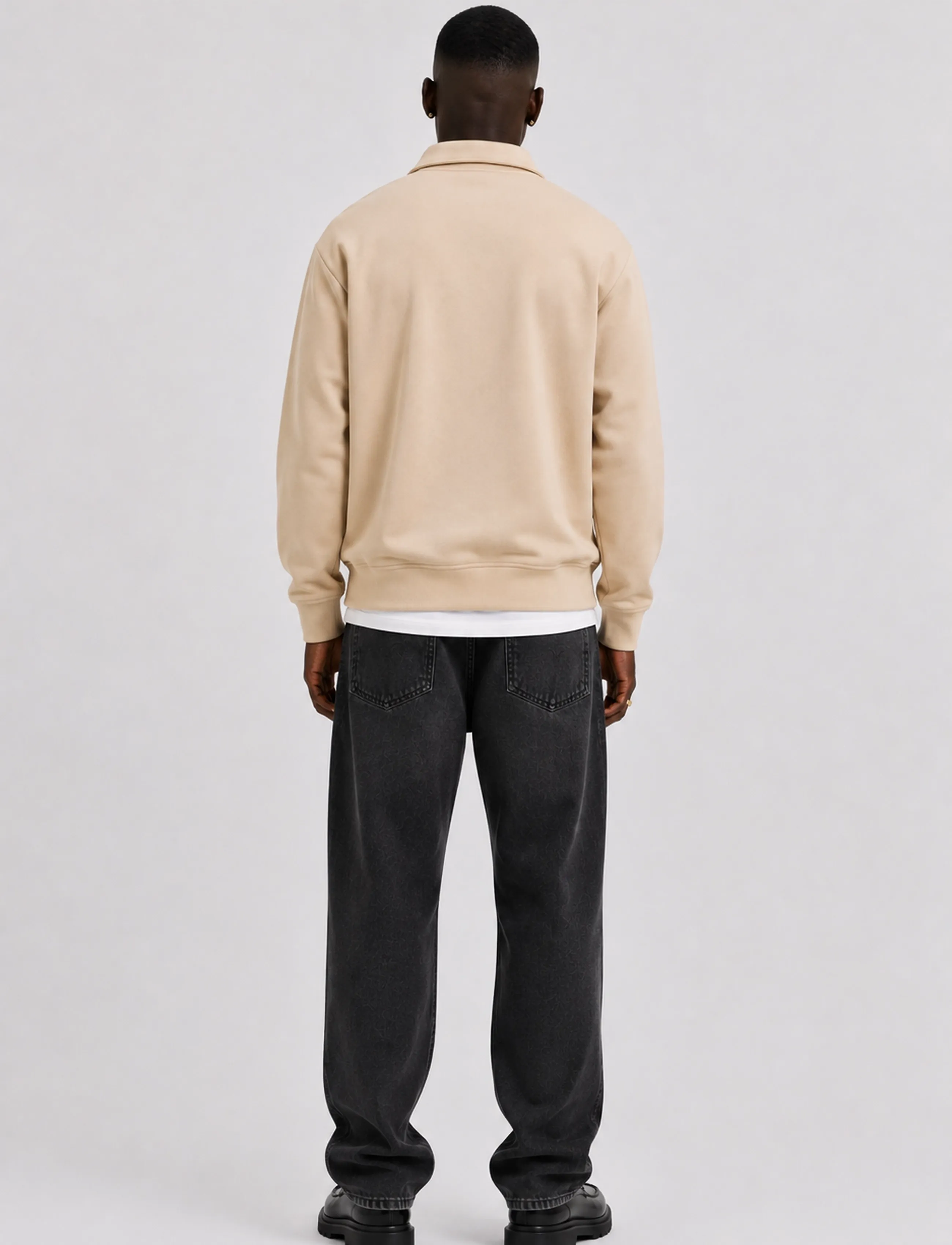 Copenhagen Legacy - HALF ZIP SWEAT - sügisene kokkuhoid - desert - 4