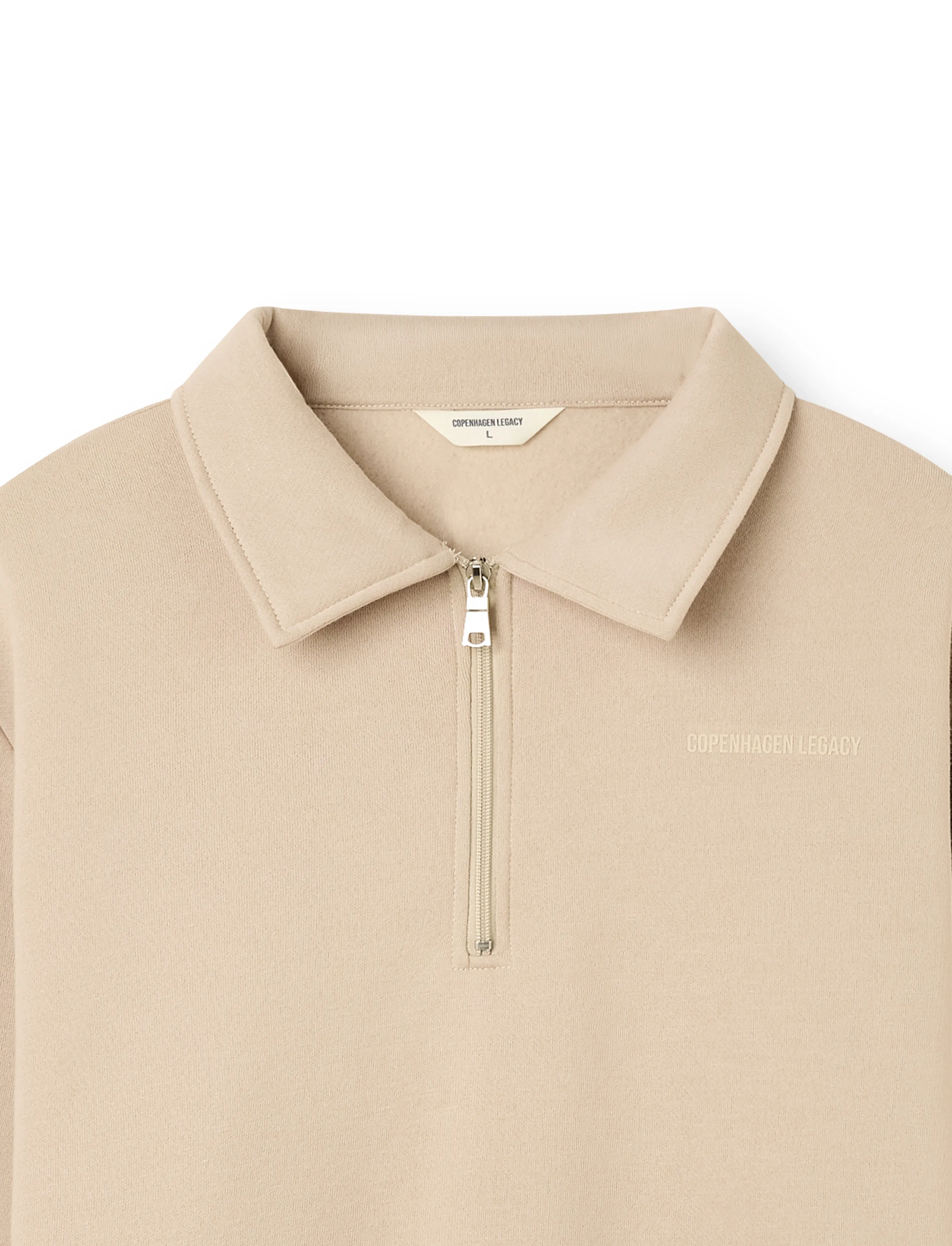 Copenhagen Legacy - HALF ZIP SWEAT - sügisene kokkuhoid - desert - 5