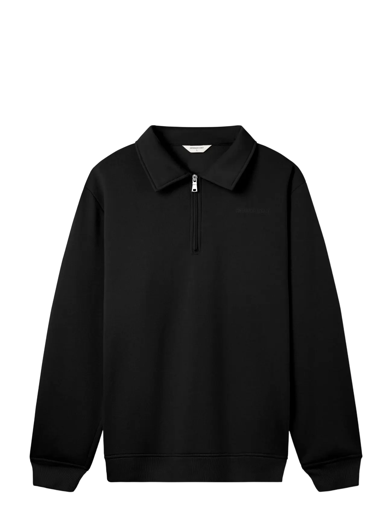 Copenhagen Legacy HALF ZIP SWEAT - Copenhagen Legacy - BLACK / black