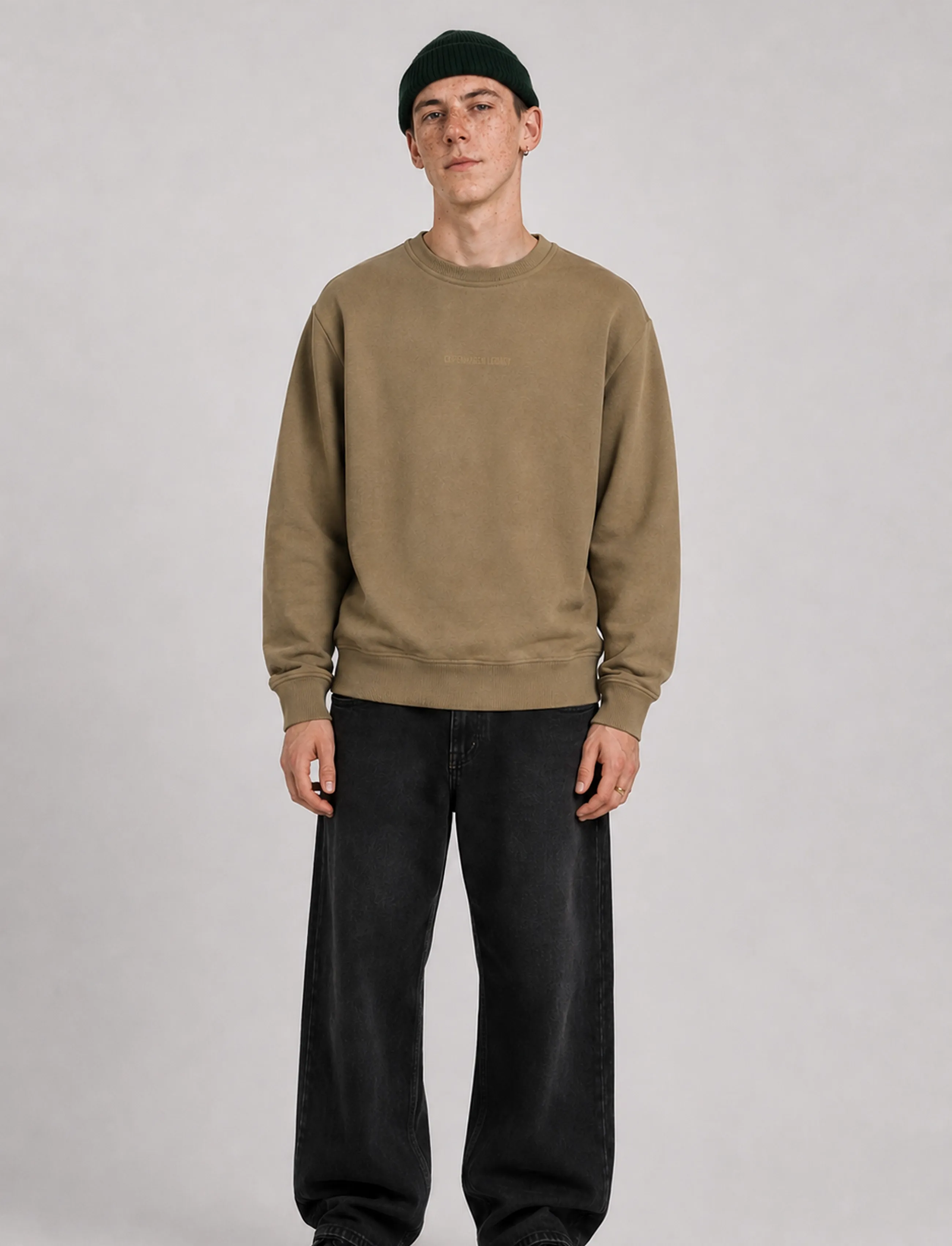 Copenhagen Legacy - SWEATSHIRTS CREWNECK - efterårsbesparelser - desert - 0