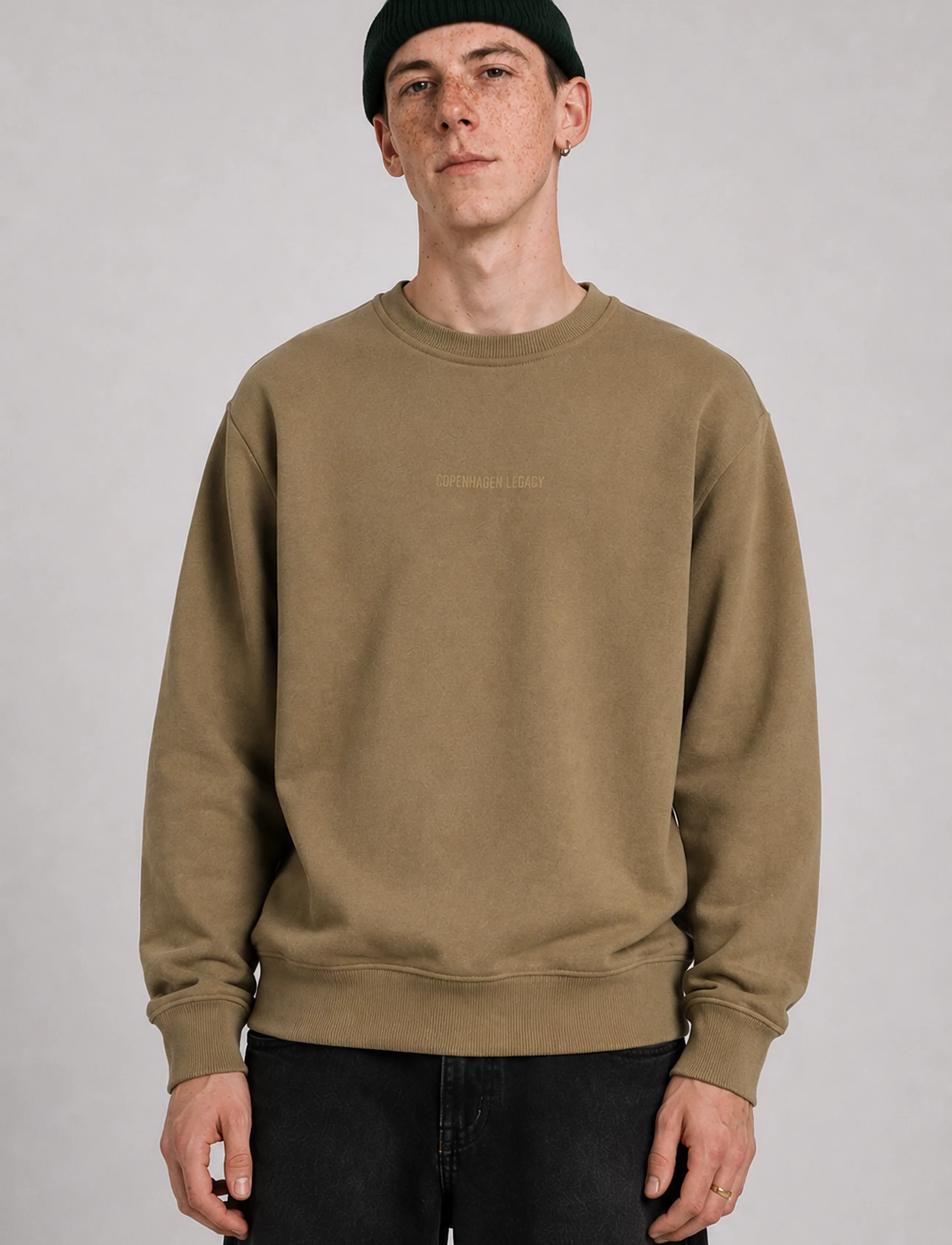 Copenhagen Legacy - SWEATSHIRTS CREWNECK - efterårsbesparelser - desert - 3