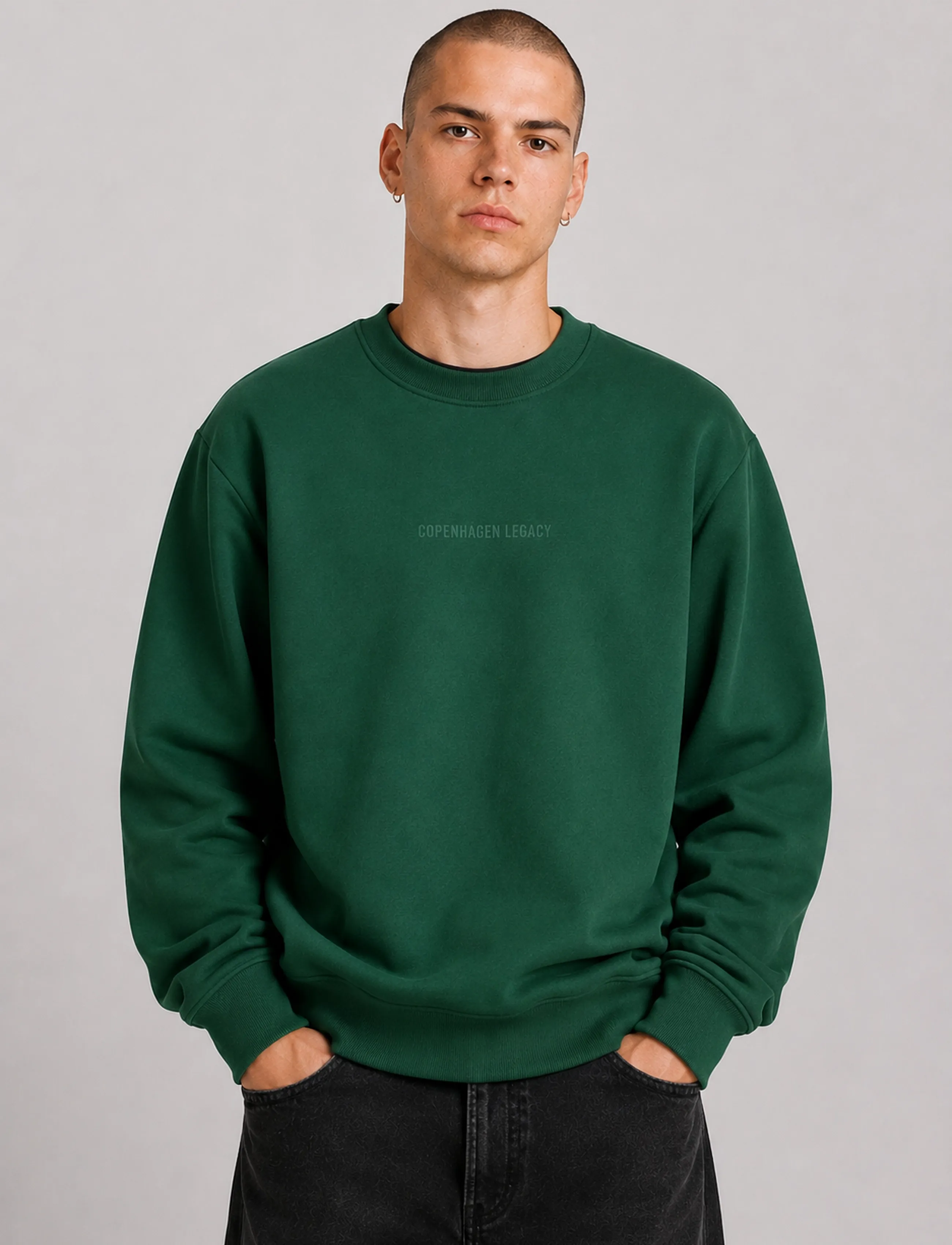 Copenhagen Legacy - SWEATSHIRTS CREWNECK - autumn savings - green - 4
