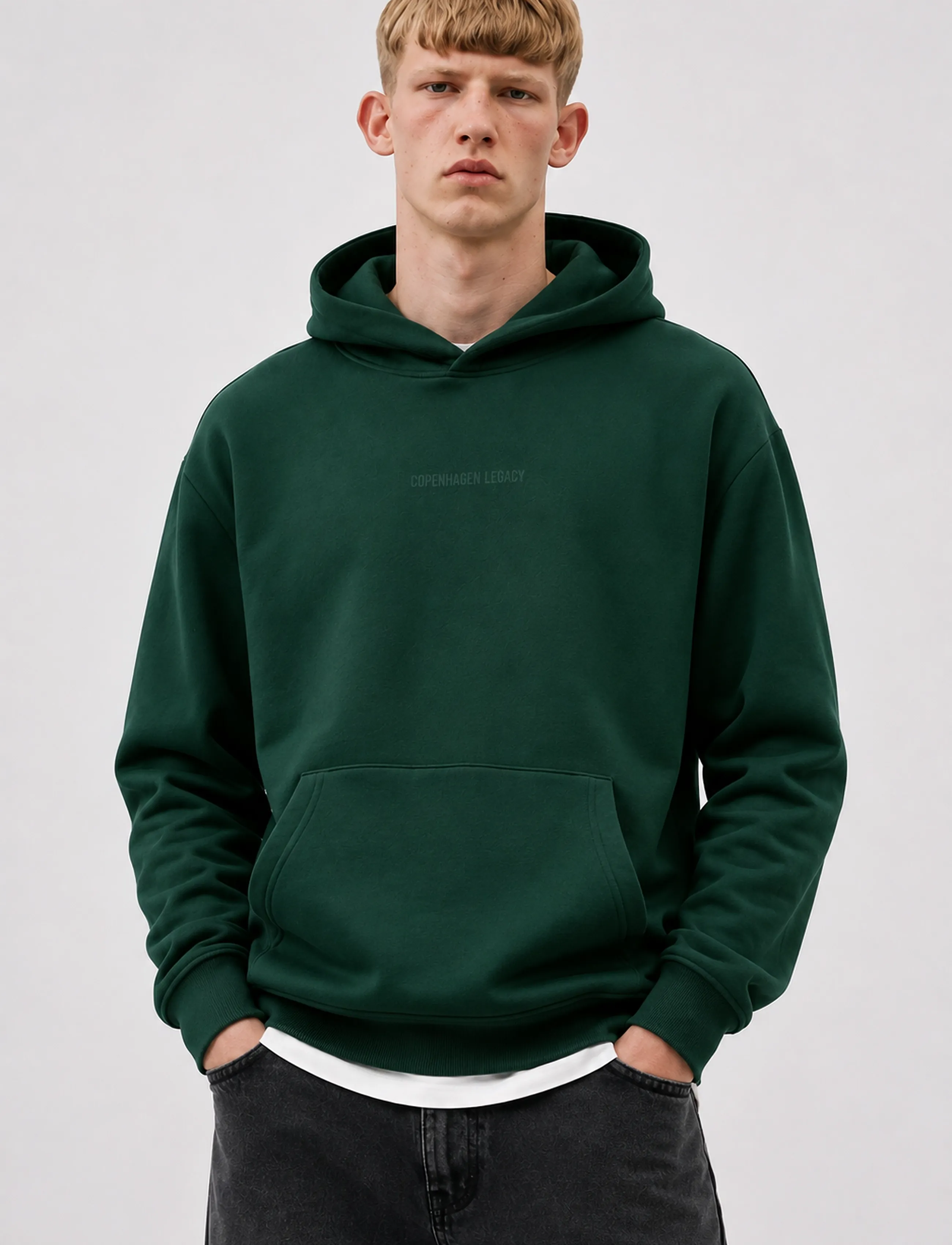 Copenhagen Legacy - HOODIE - autumn savings - green - 3