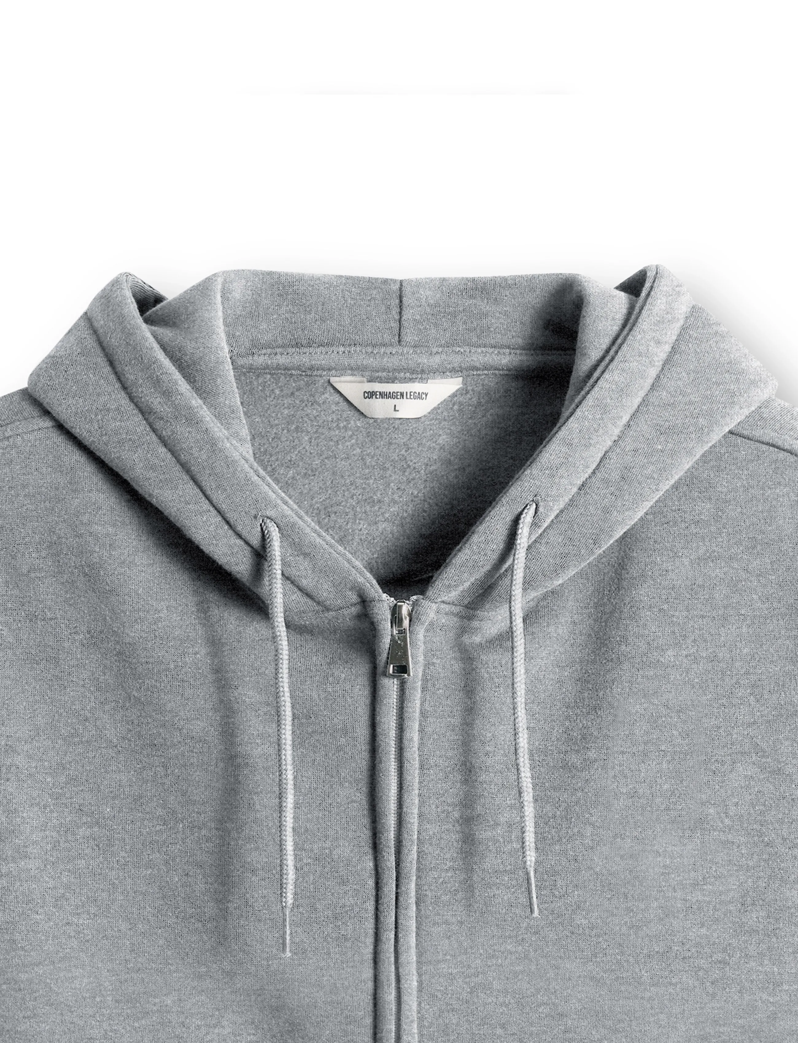 Copenhagen Legacy - ZIP HOODIE - autumn savings - grey melange - 5