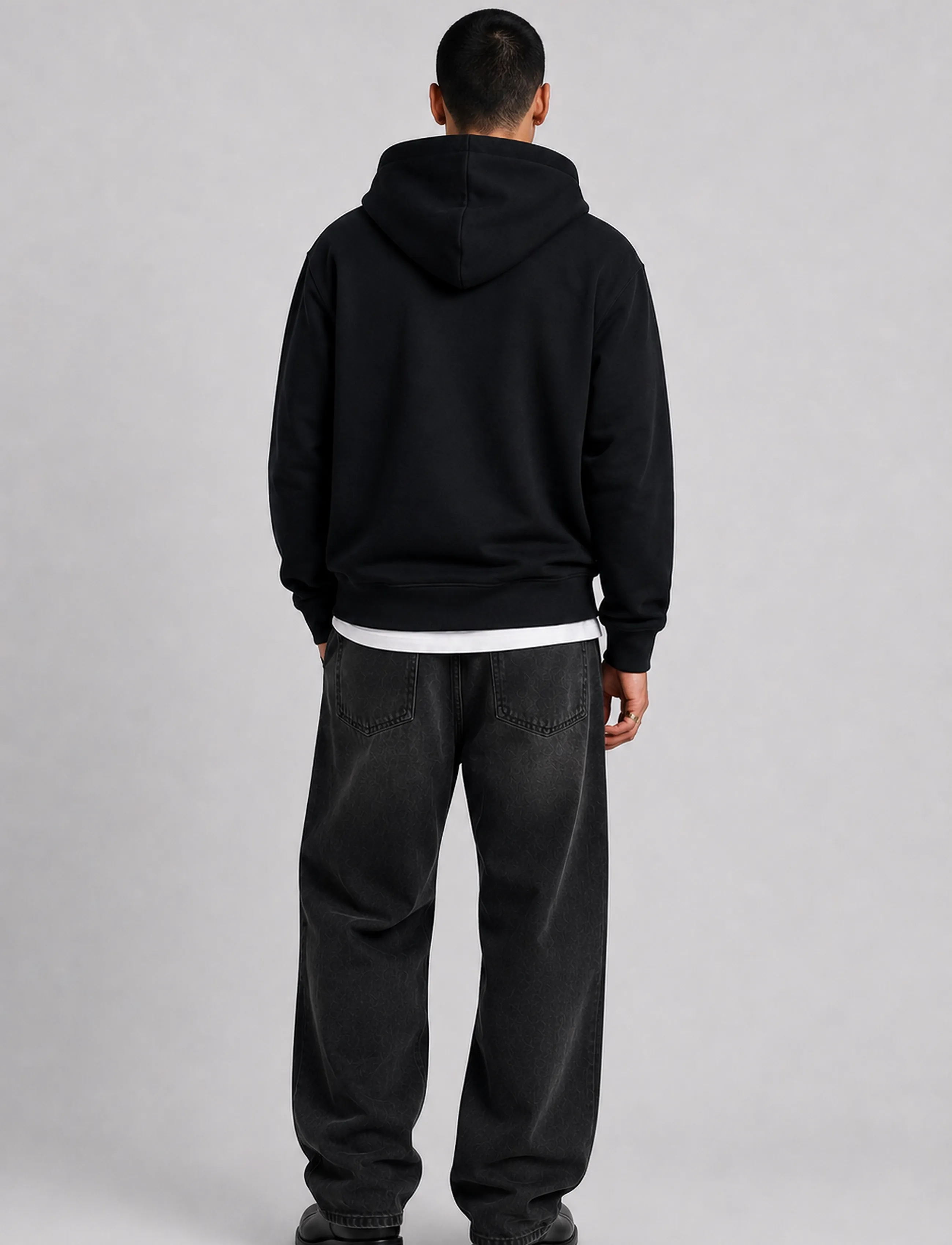 Copenhagen Legacy - ZIP HOODIE - autumn savings - black - 4