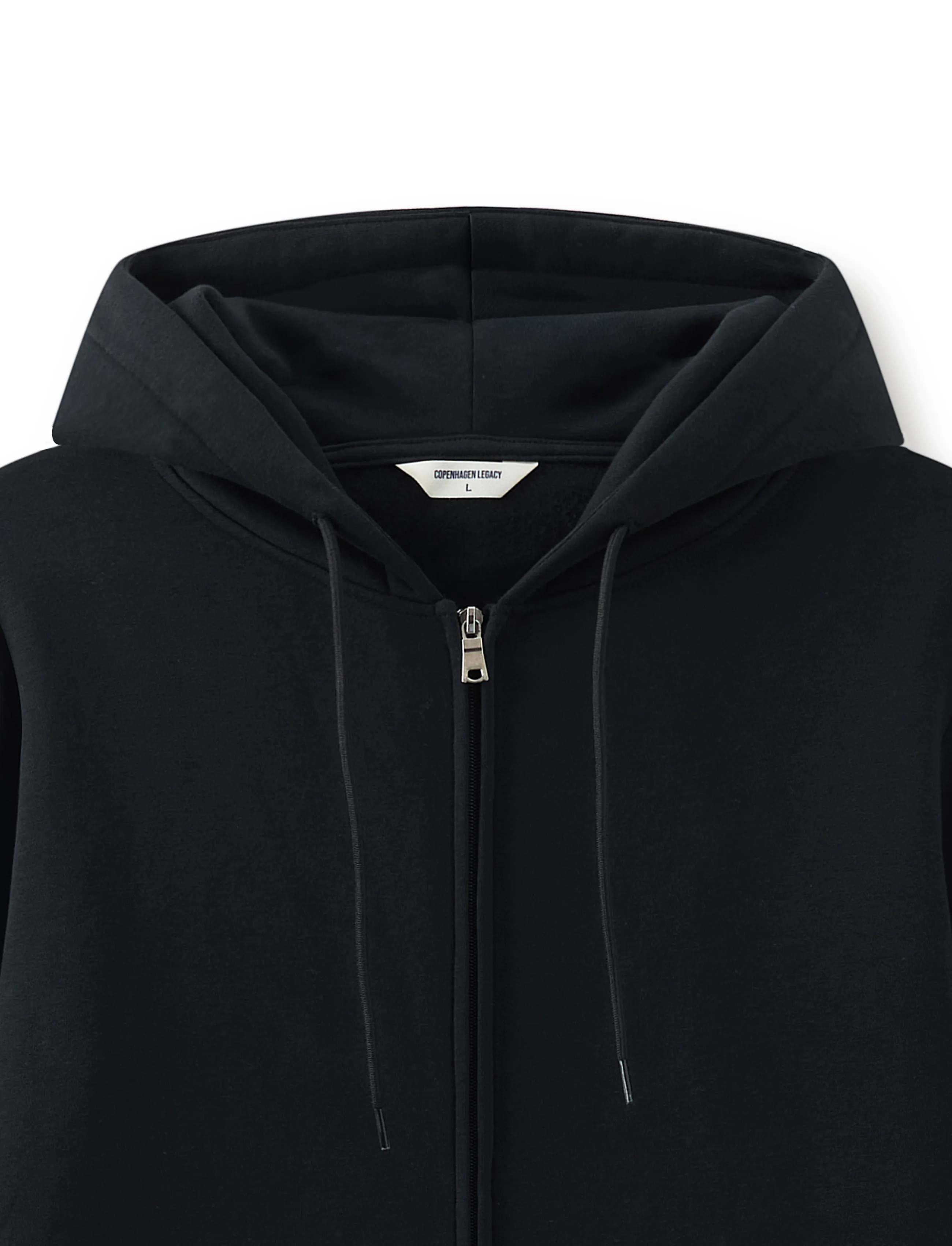 Copenhagen Legacy - ZIP HOODIE - autumn savings - black - 5