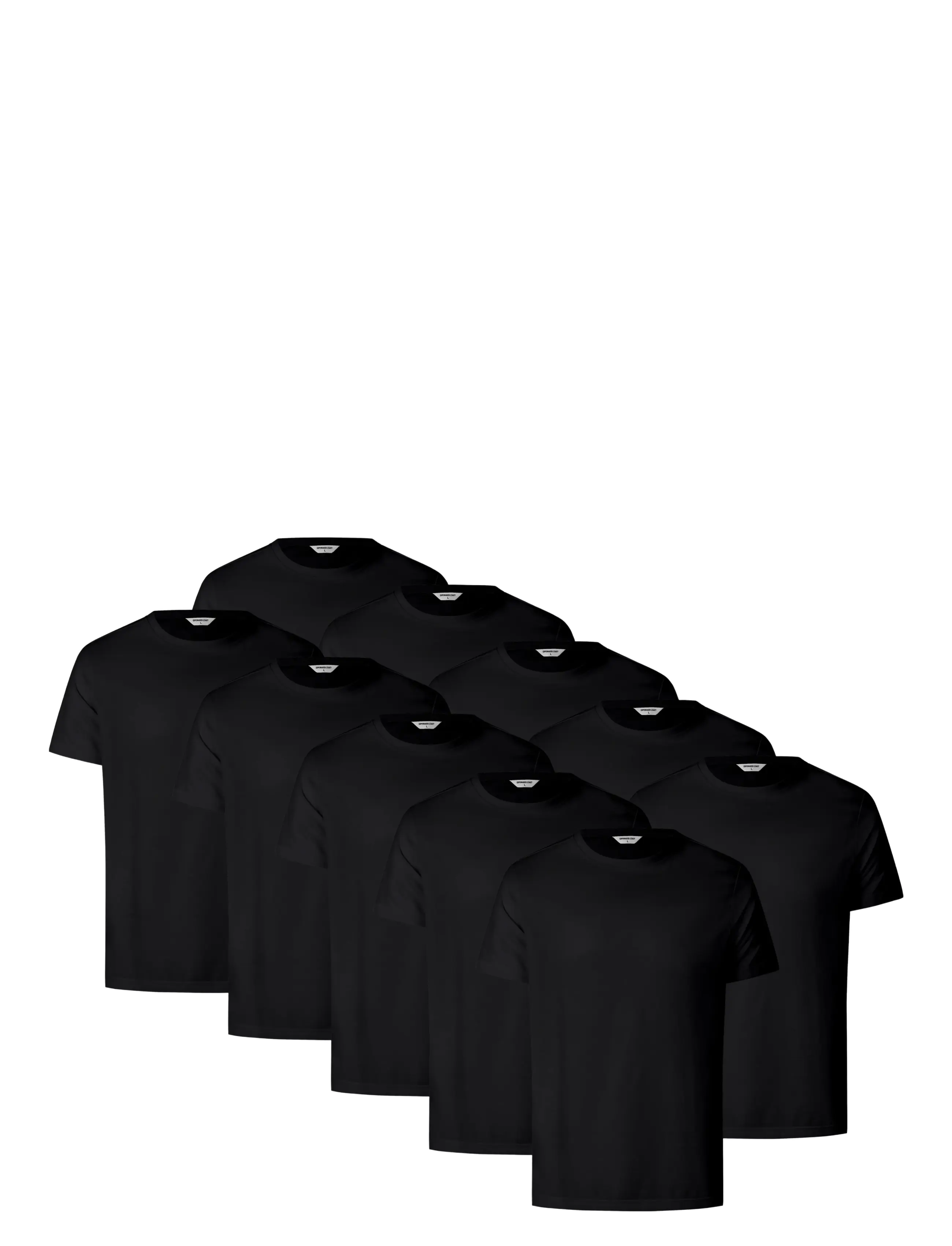 Copenhagen Legacy TSHIRT PACK 10 - Short-sleeved t-shirts - BLACK / black