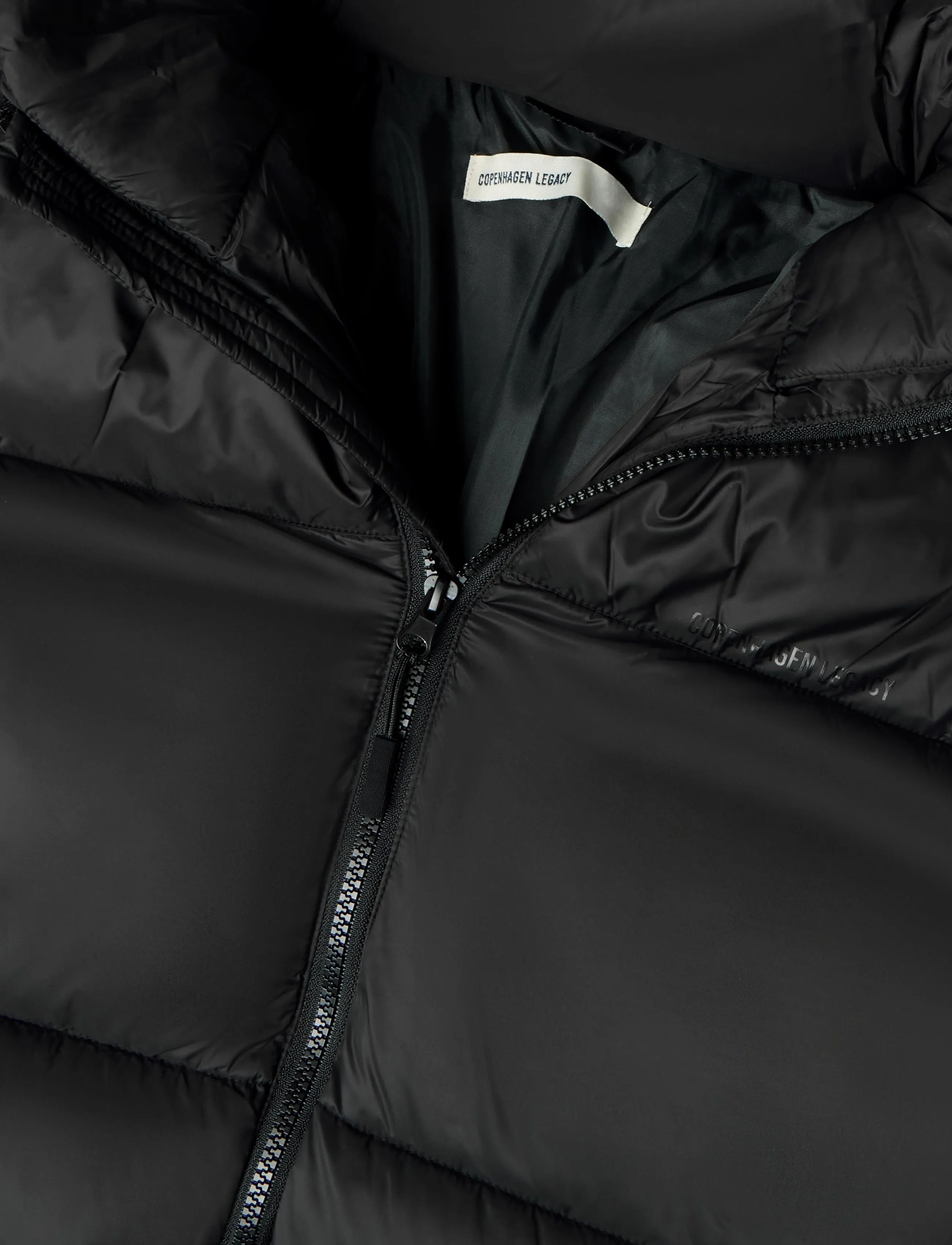 Copenhagen Legacy - PUFF HOODED JACKET - winterjacken - black - 2