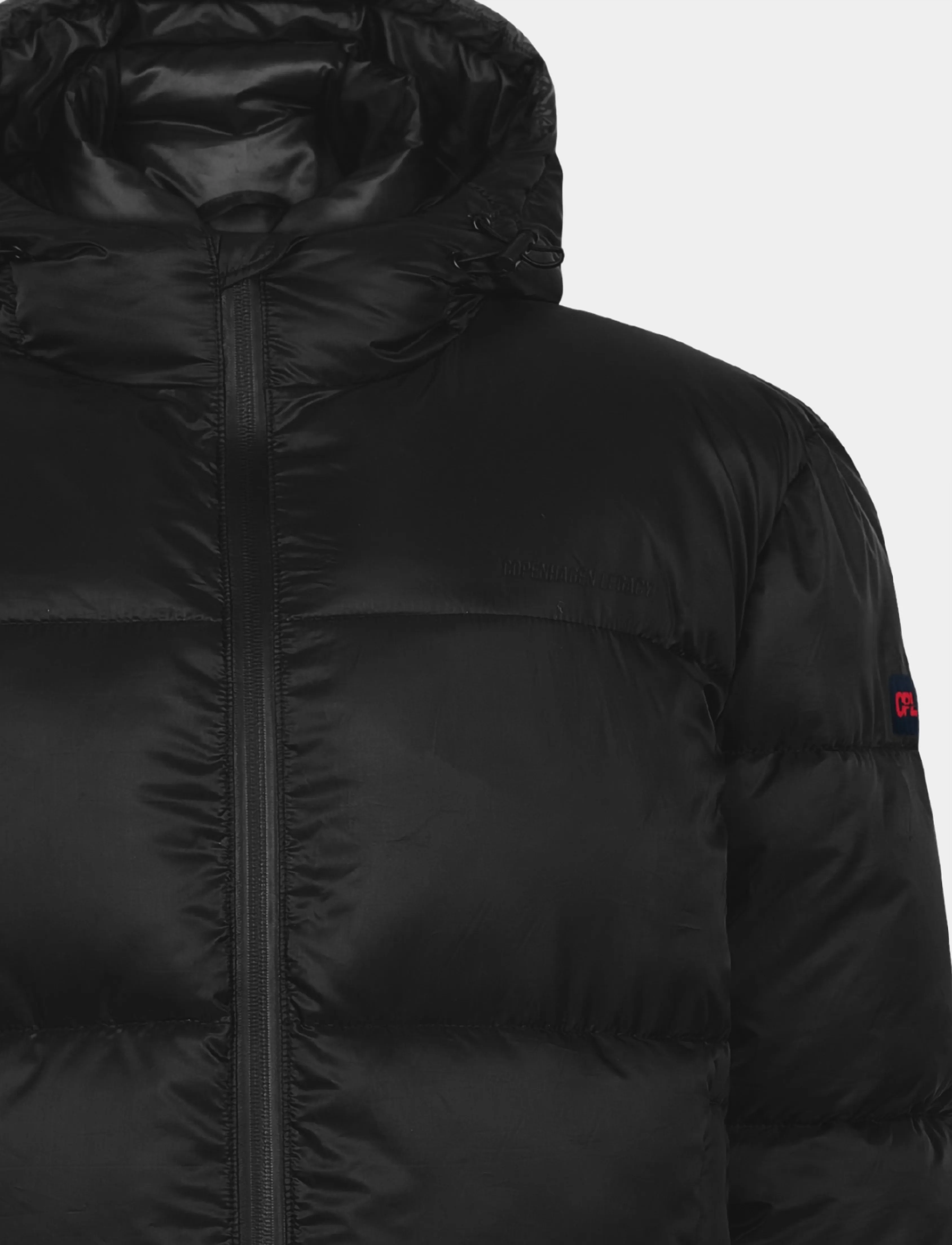 Copenhagen Legacy - PUFF HOODED JACKET - talvejoped - black - 5