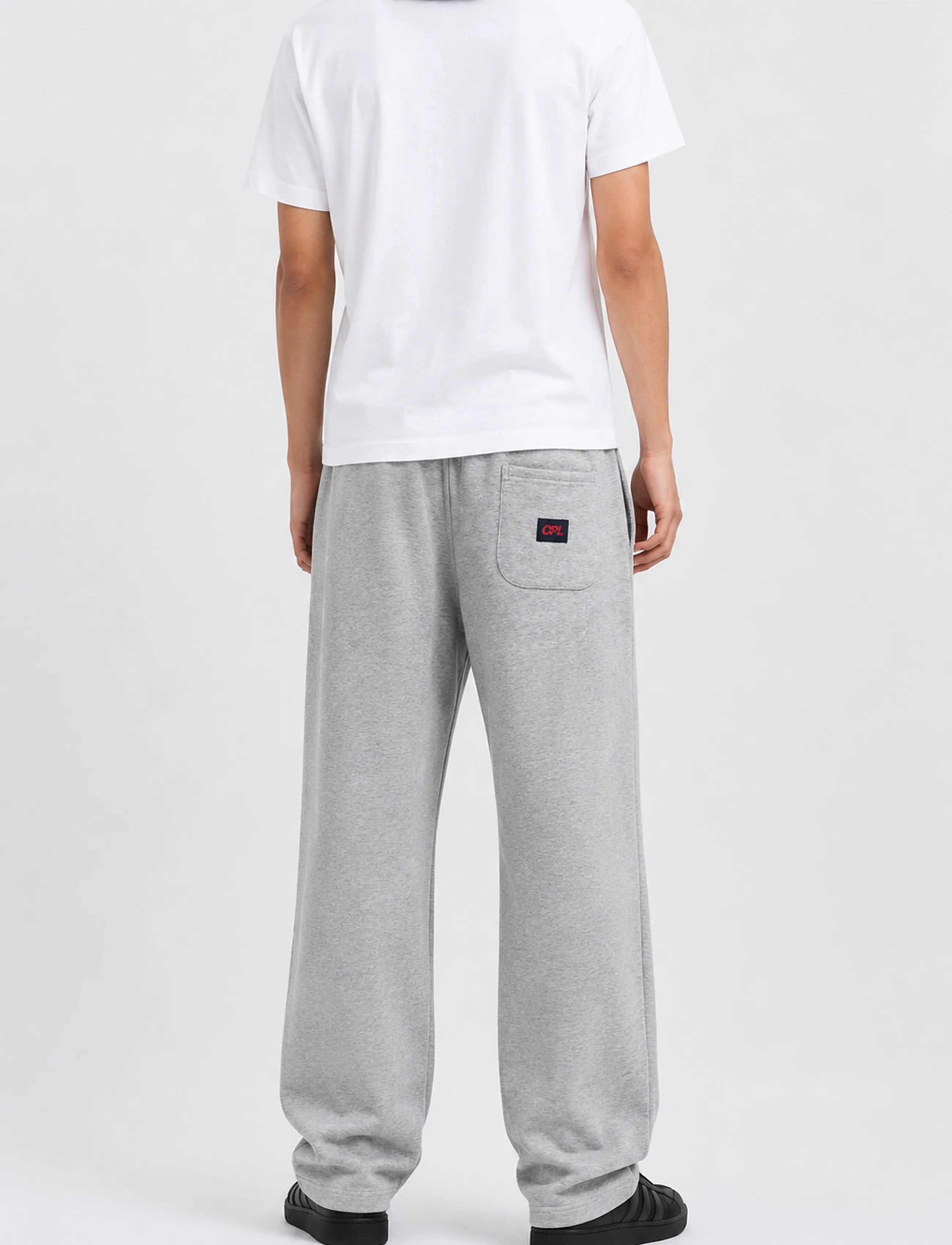Copenhagen Legacy - JOGGERS STRAIGHT LEG - men - grey melange - 4