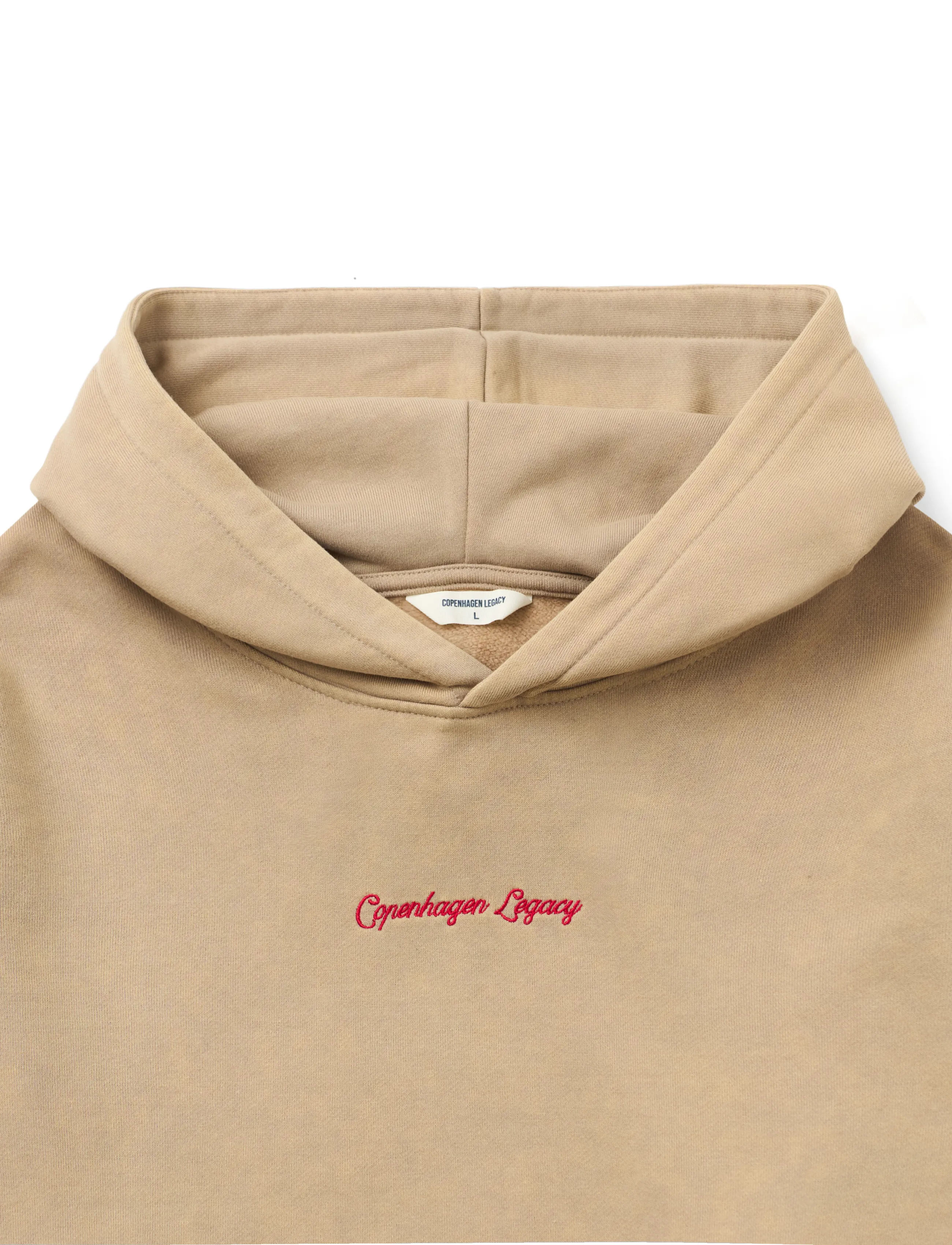 Copenhagen Legacy - HOODIE WASHED - dressipluusid - khaki - 5