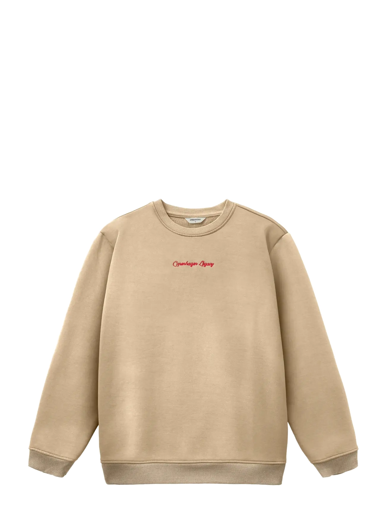 Copenhagen Legacy SWEATSHIRTS CREWNECK WASHED - Dressipluusid ja kapuutsiga dressipluusid - KHAKI / beige