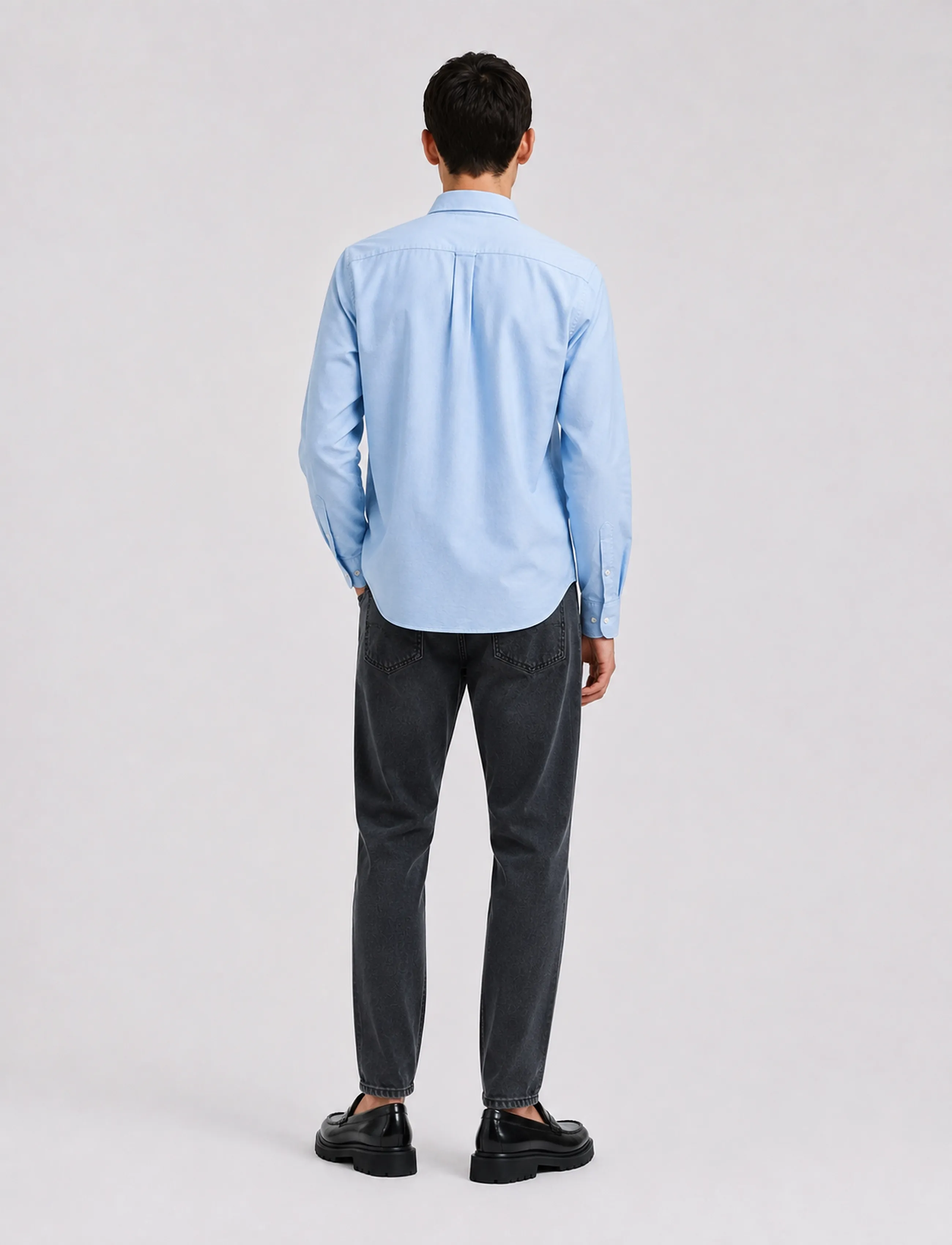 Copenhagen Legacy - SHIRT OXFORD BUTTON DOWN - oxford shirts - light blue - 4
