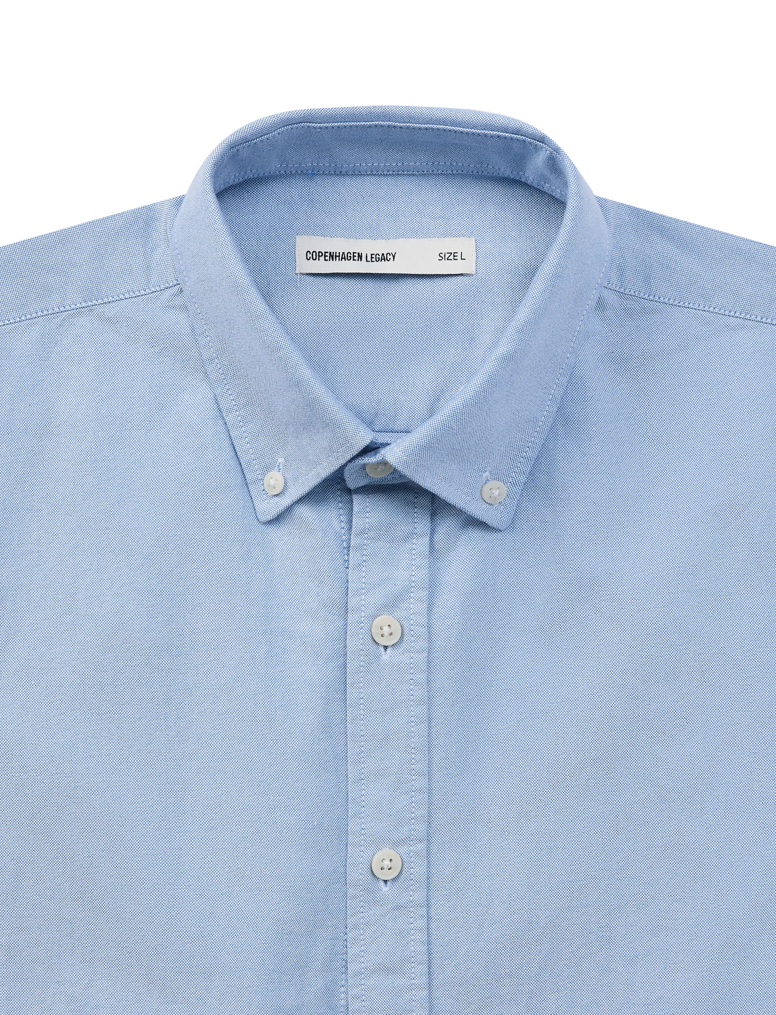 Copenhagen Legacy - SHIRT OXFORD BUTTON DOWN - oxford shirts - light blue - 5