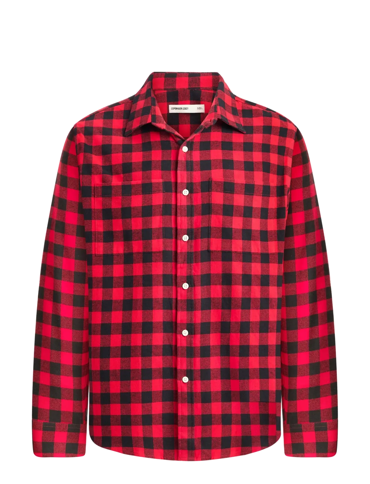 Copenhagen Legacy SHIRT FLANNEL - Copenhagen Legacy - RED/BLACK CHEQUERED / red