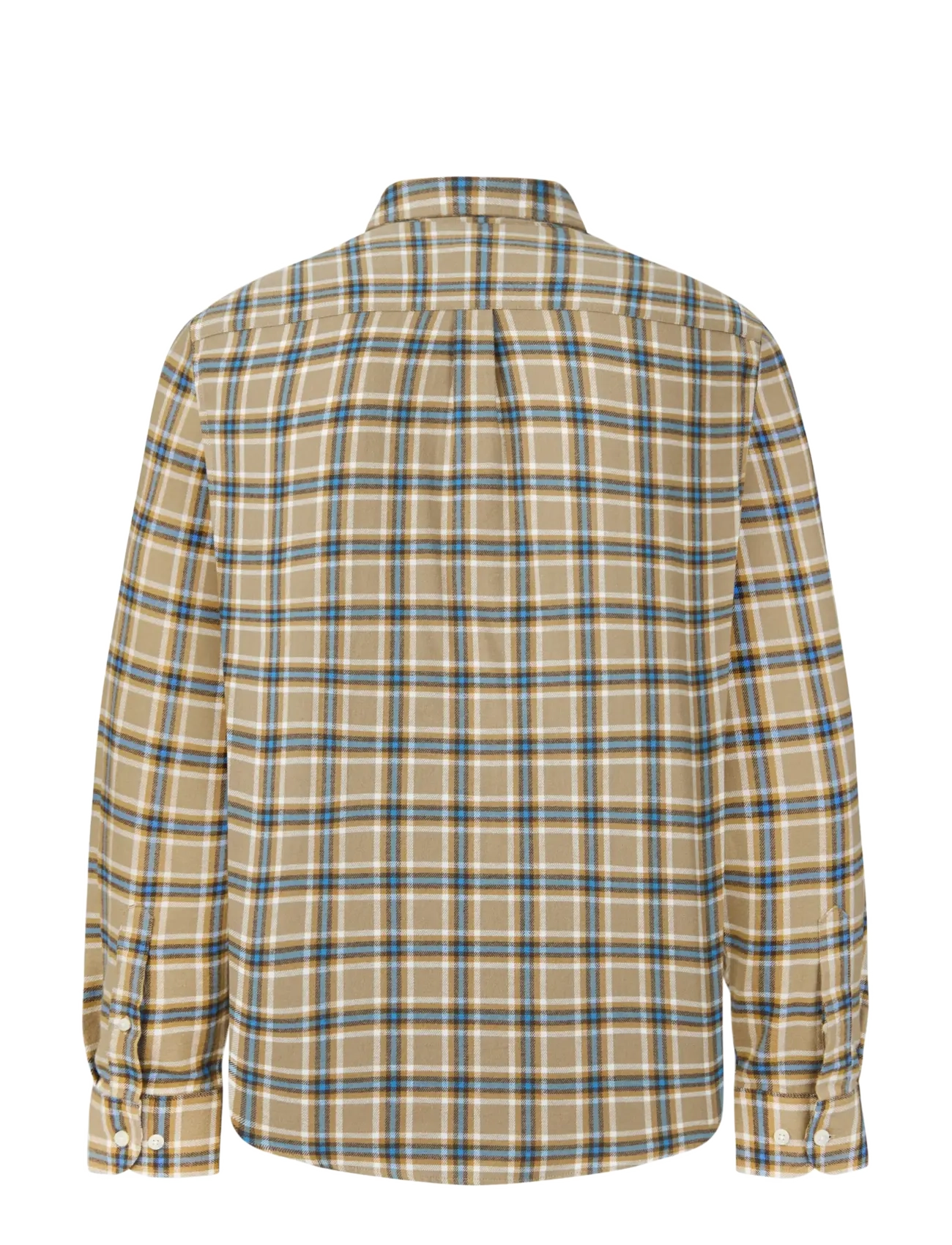 Copenhagen Legacy - SHIRT FLANNEL - men - chequered khaki - 2