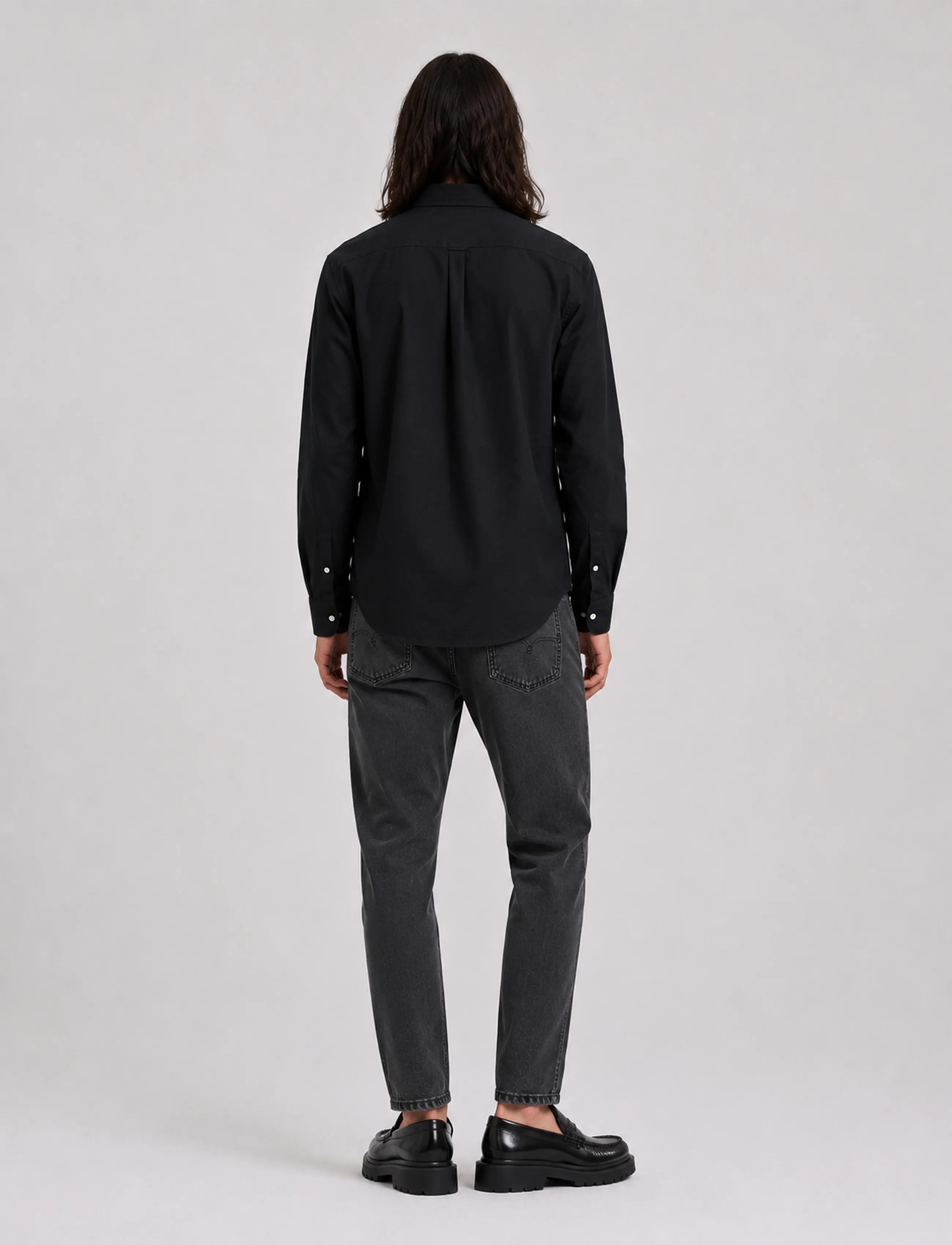 Copenhagen Legacy - SHIRT OXFORD BUTTON DOWN - oxford shirts - black - 4