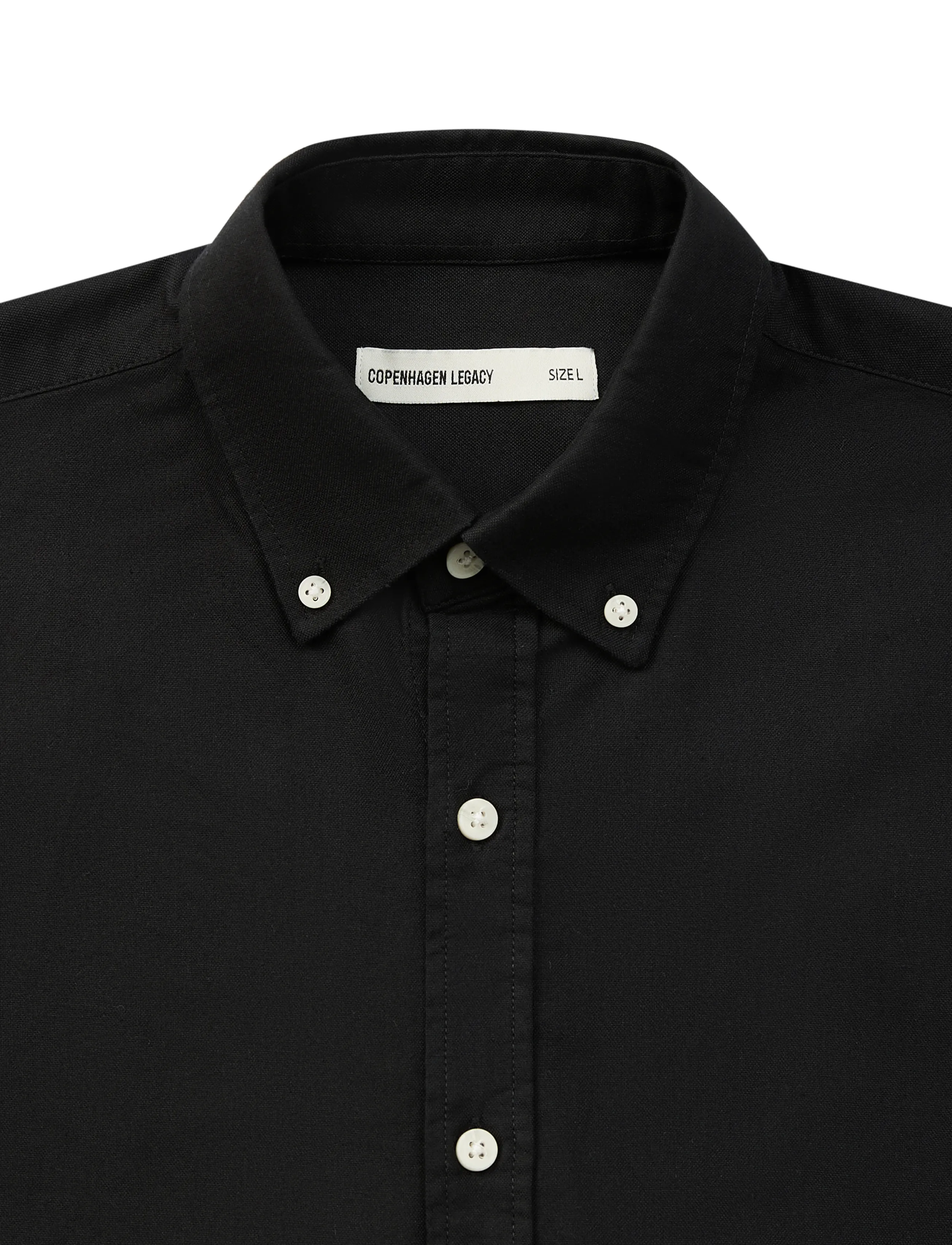 Copenhagen Legacy - SHIRT OXFORD BUTTON DOWN - oxford shirts - black - 5