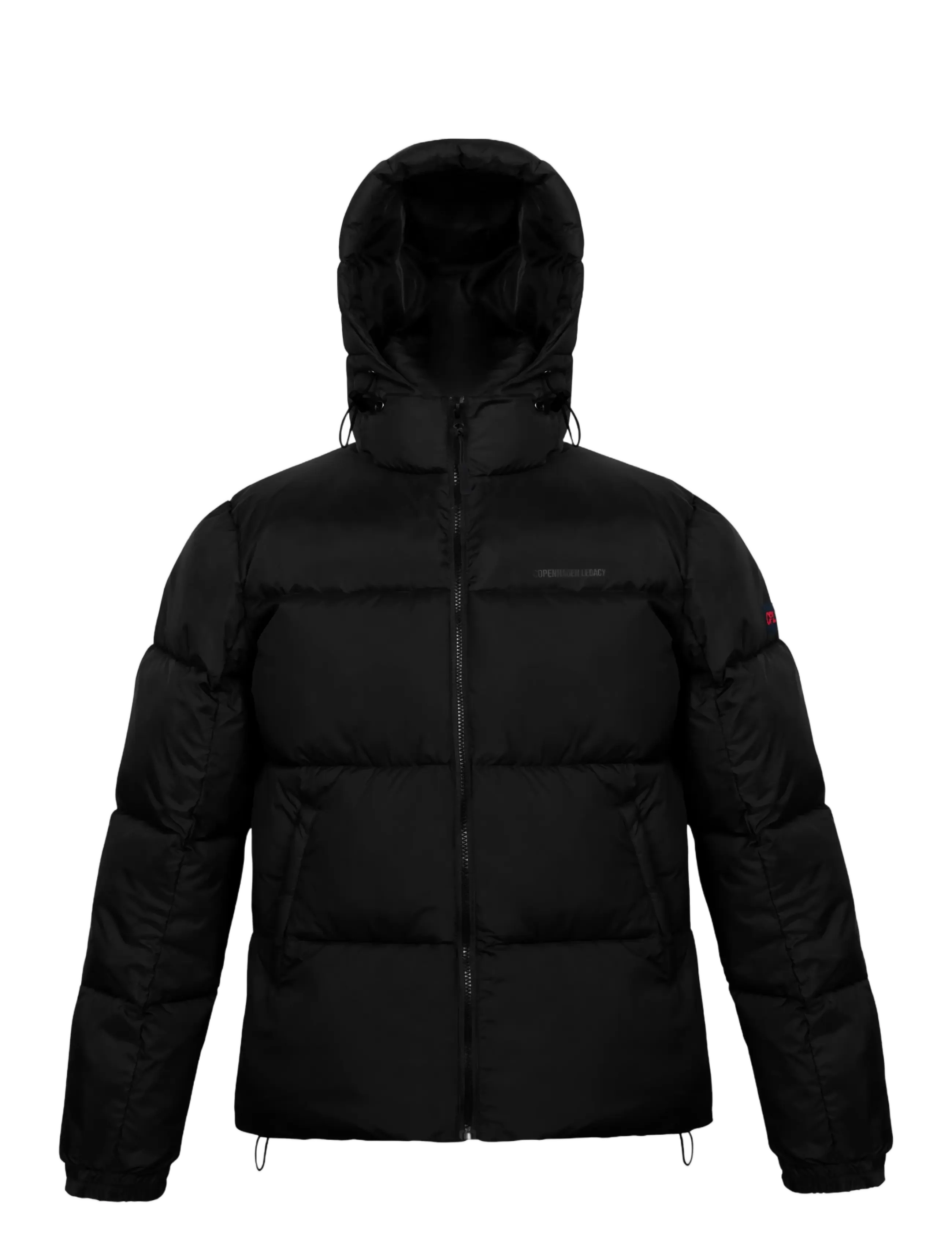 Copenhagen Legacy KIDS PUFF HOODED JACKET - Copenhagen Legacy - BLACK / black