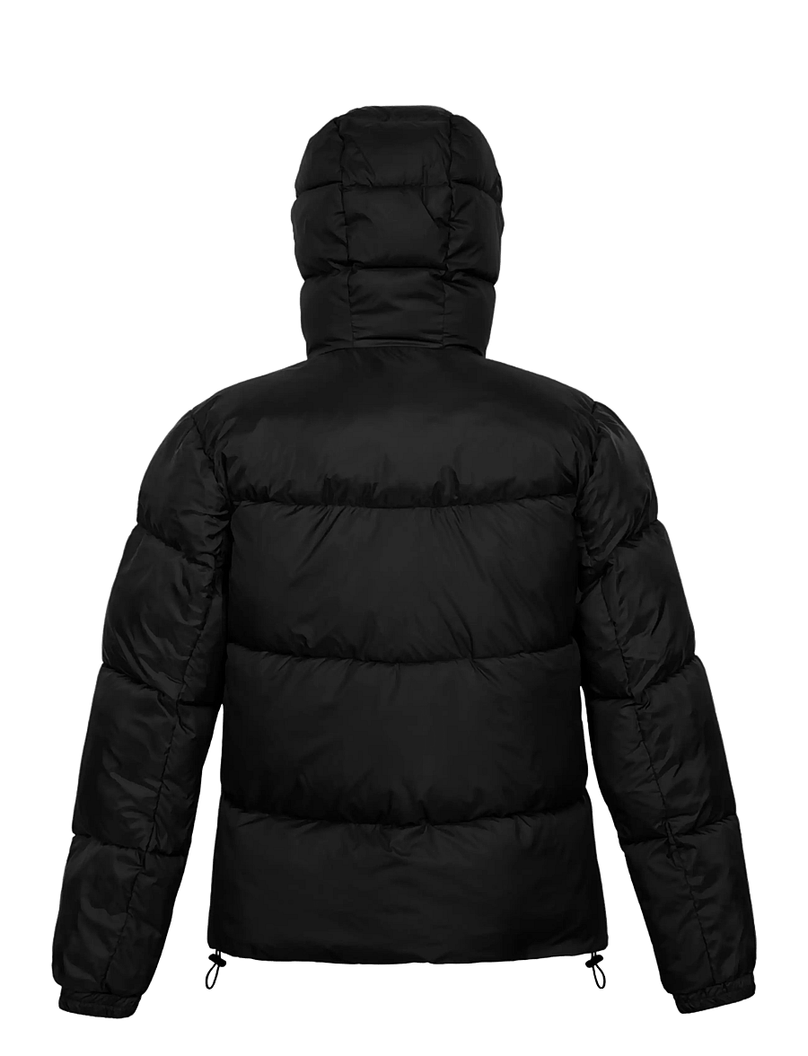 Copenhagen Legacy - KIDS PUFF HOODED JACKET - rudens atlaides - black - 2