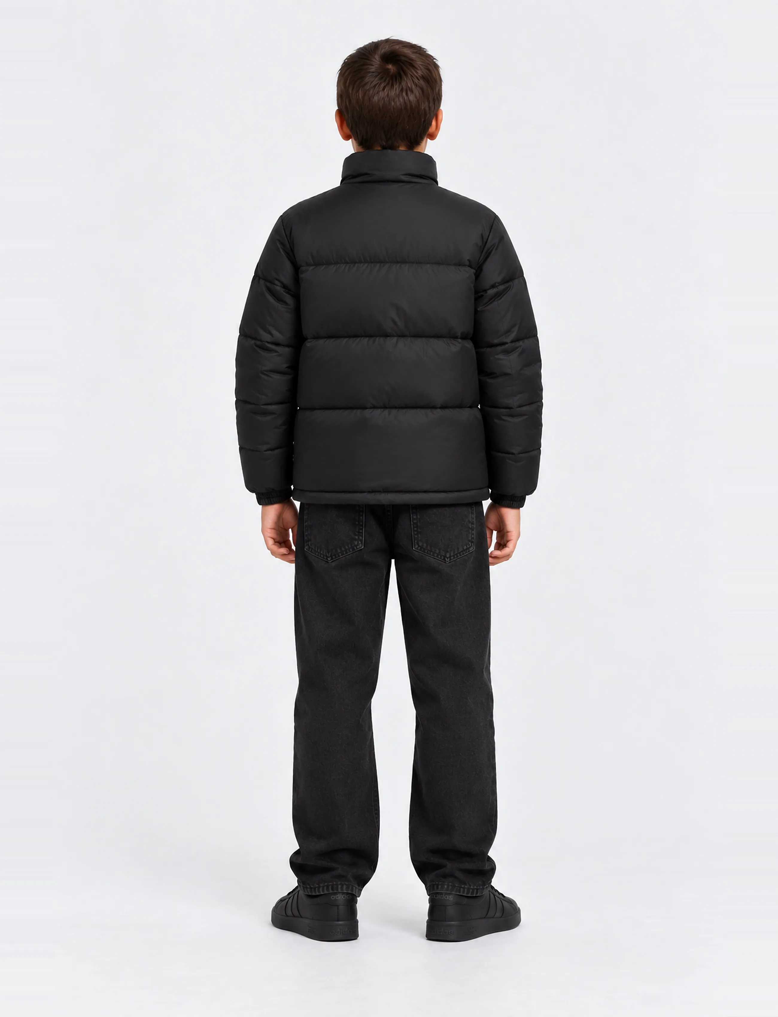 Copenhagen Legacy - KIDS PUFF JACKET - herbstersparnisse - black - 3