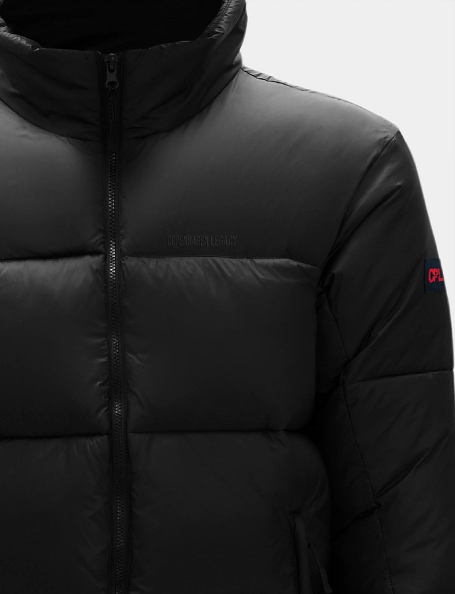 Copenhagen Legacy - KIDS PUFF JACKET - rudens atlaides - black - 4