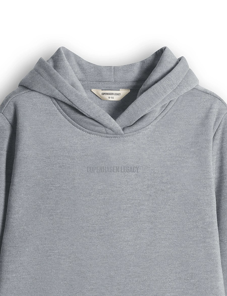 Copenhagen Legacy - KIDS HOODIE - odzież - grey melange - 2
