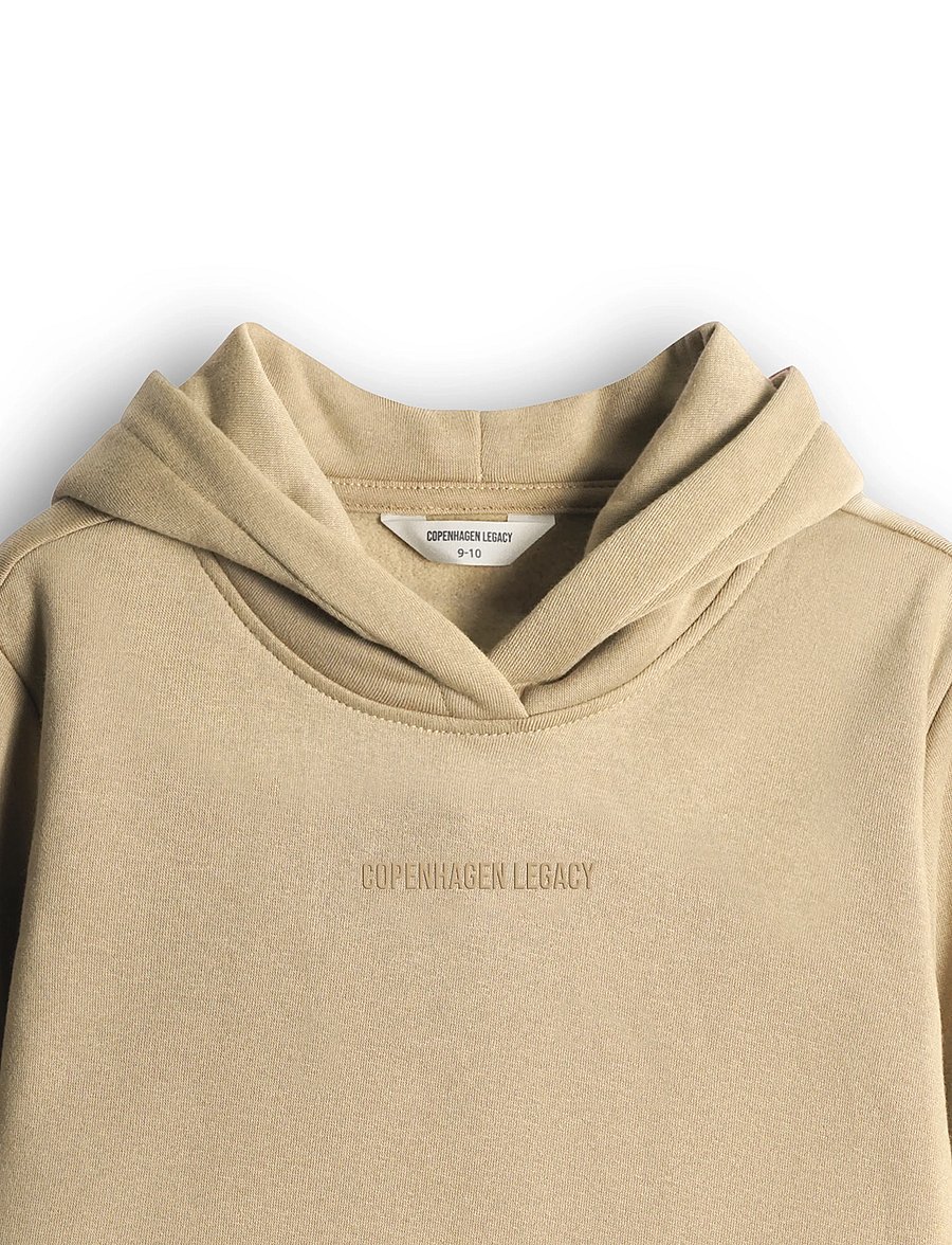 Copenhagen Legacy - KIDS HOODIE - rudens apģērbi - desert - 2
