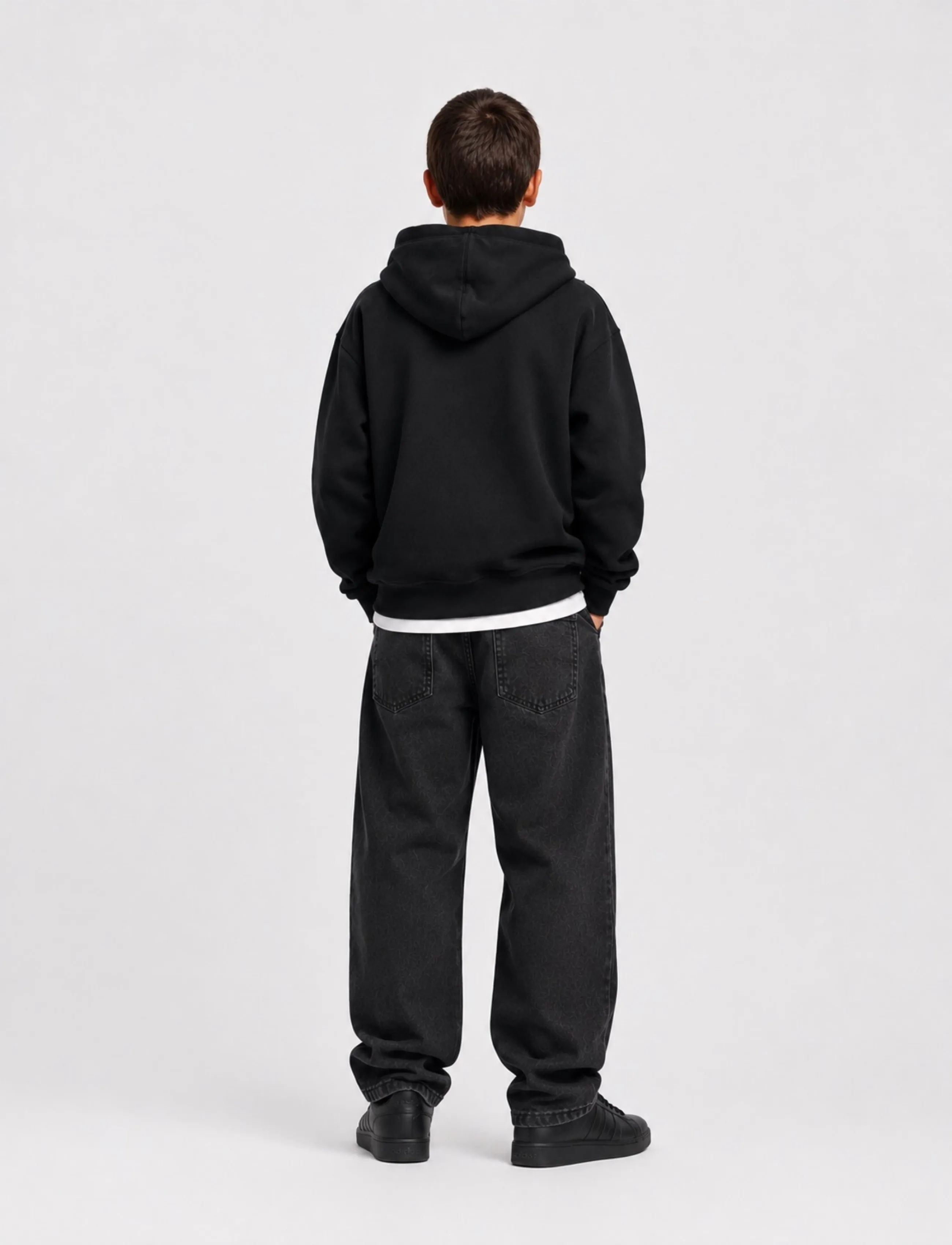 Copenhagen Legacy - KIDS HOODIE - herbstliche kleidung - black - 4