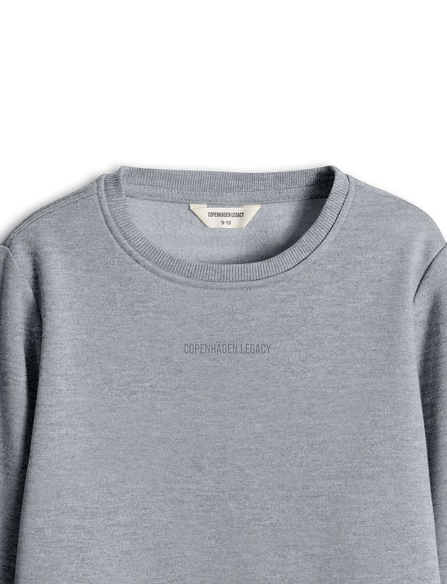 Copenhagen Legacy - KIDS SWEAT SHIRTS - rudens drabužiai - grey melange - 2