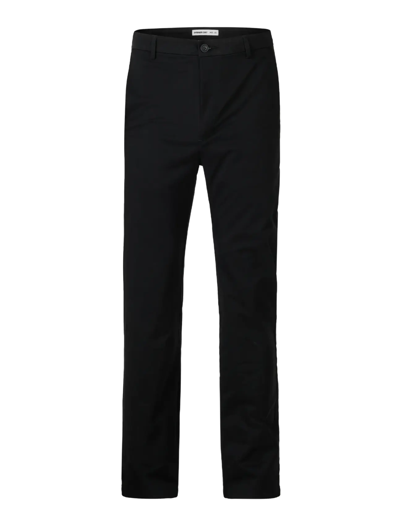 Copenhagen Legacy SUPER FLEX CHINO PANTS - Trousers - BLACK / black