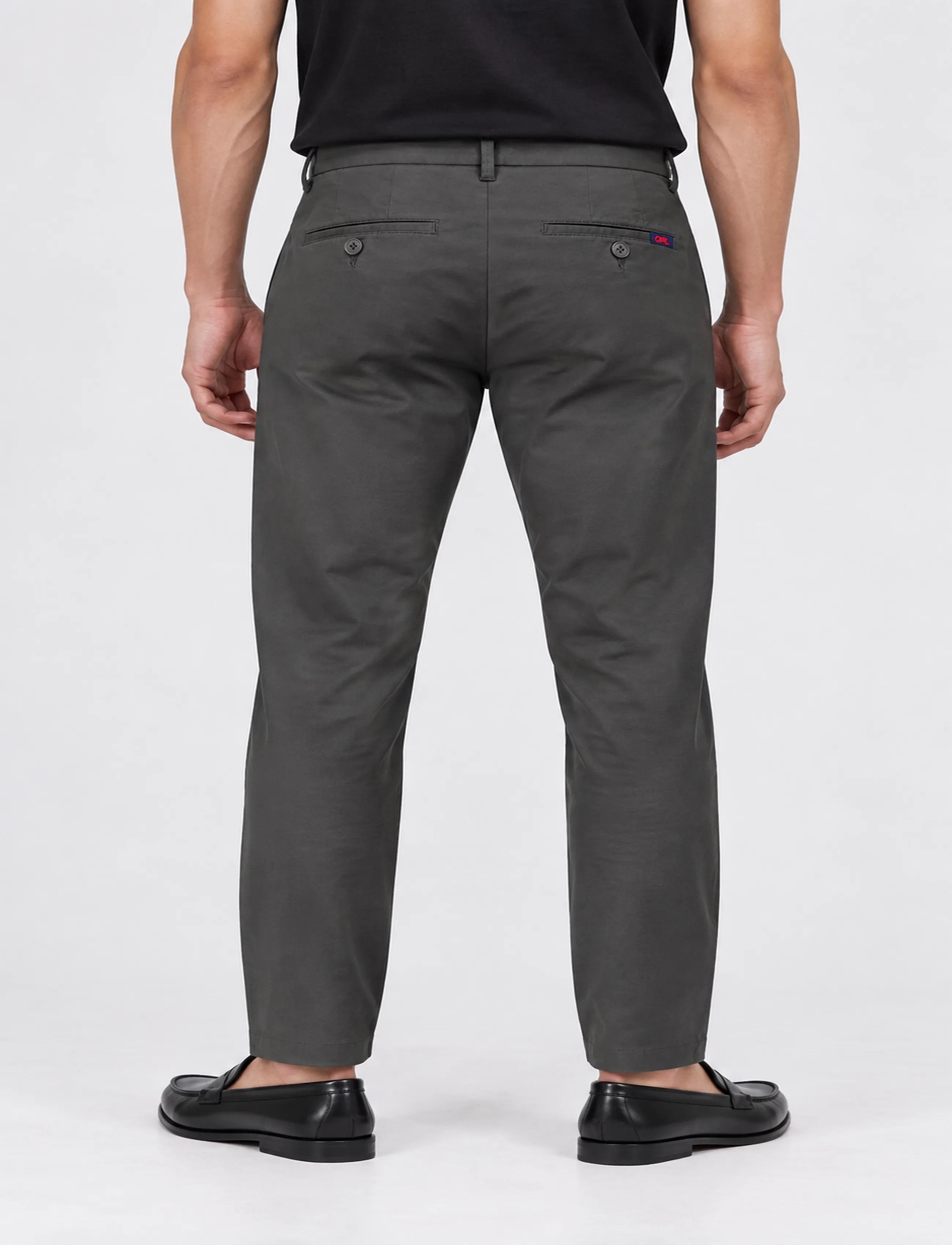 Copenhagen Legacy - SUPER FLEX CHINO PANTS - autumn clothing - grey - 4