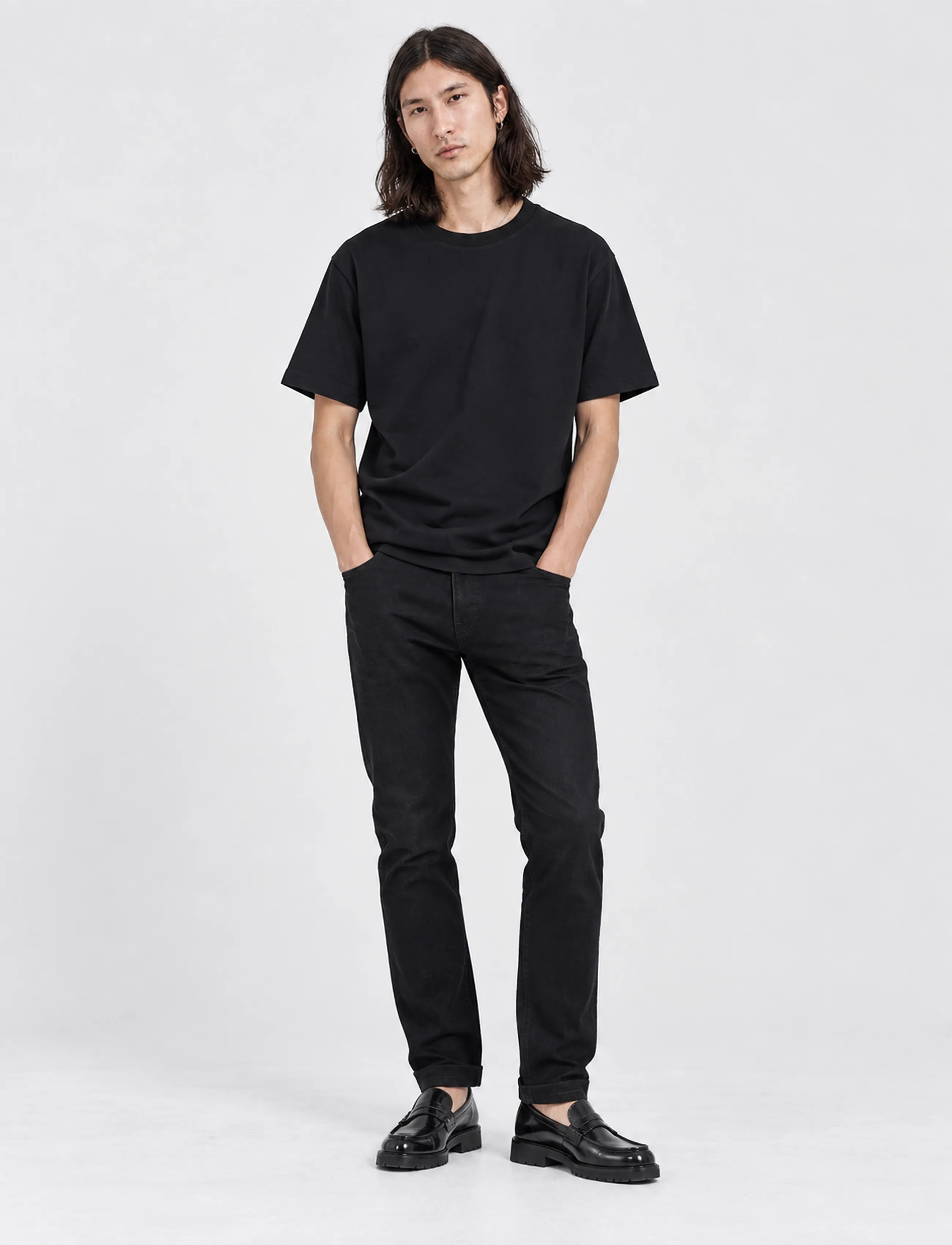 Copenhagen Legacy - JEANS TAPERED - byxor & jeans - black - 0