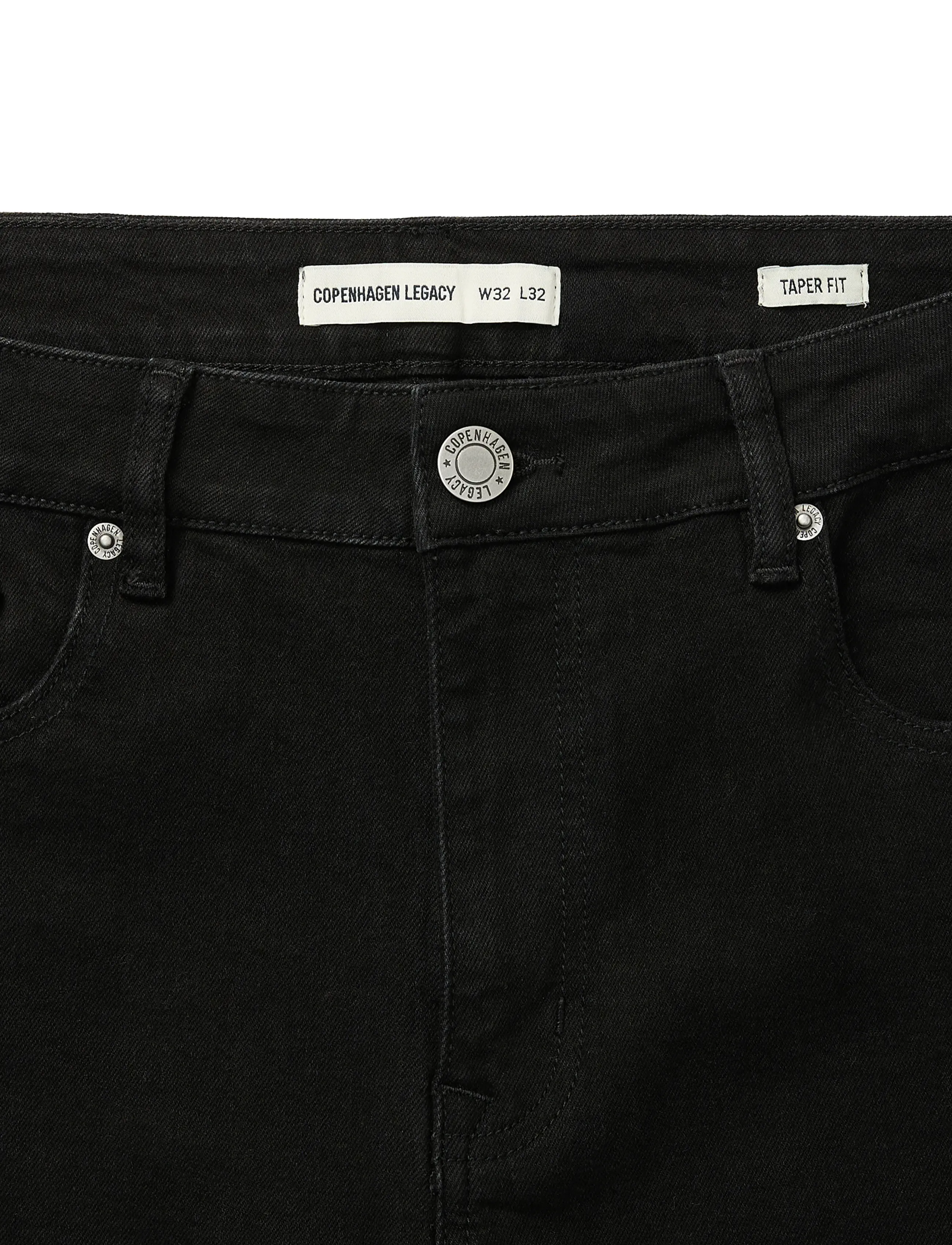 Copenhagen Legacy - JEANS TAPERED - byxor & jeans - black - 5