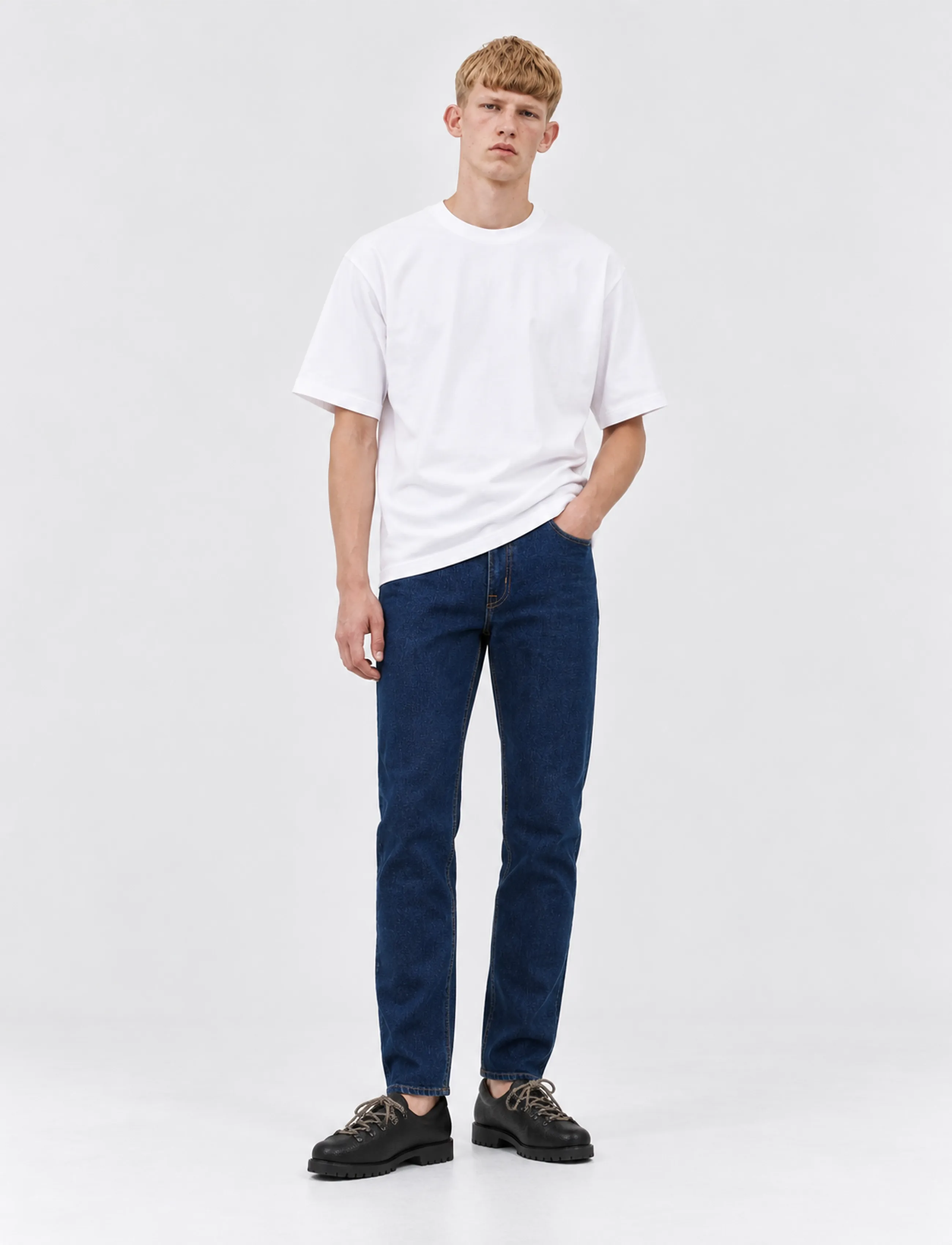 Copenhagen Legacy - JEANS TAPERED - byxor & jeans - stone wash blue - 0