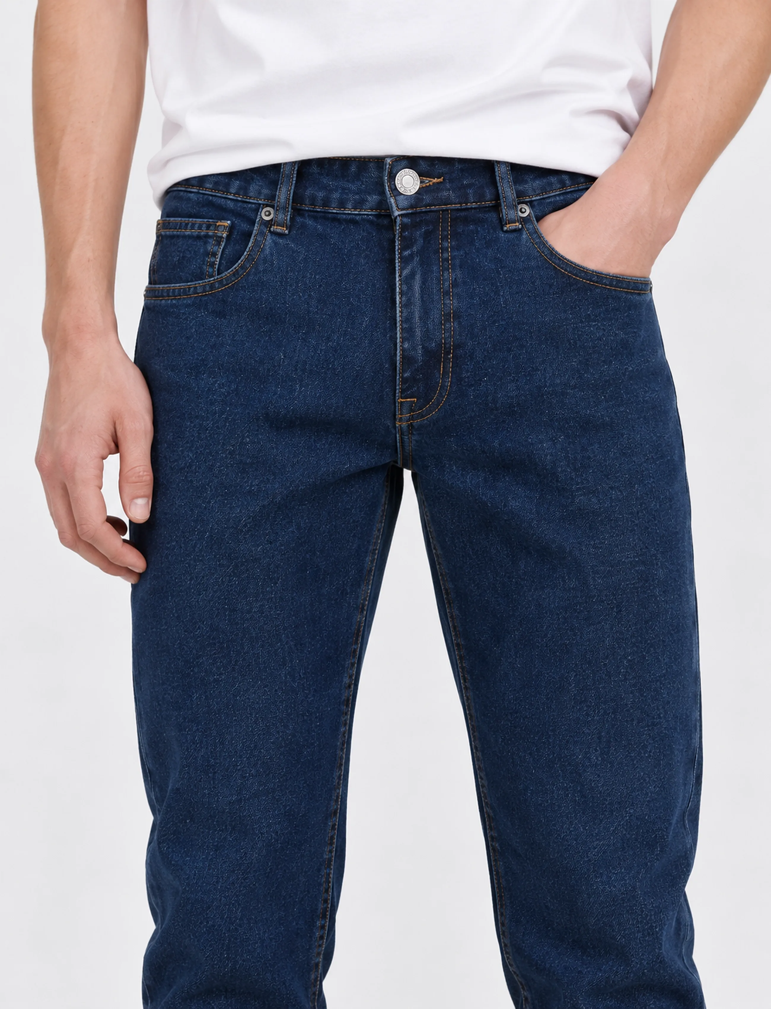 Copenhagen Legacy - JEANS TAPERED - byxor & jeans - stone wash blue - 3