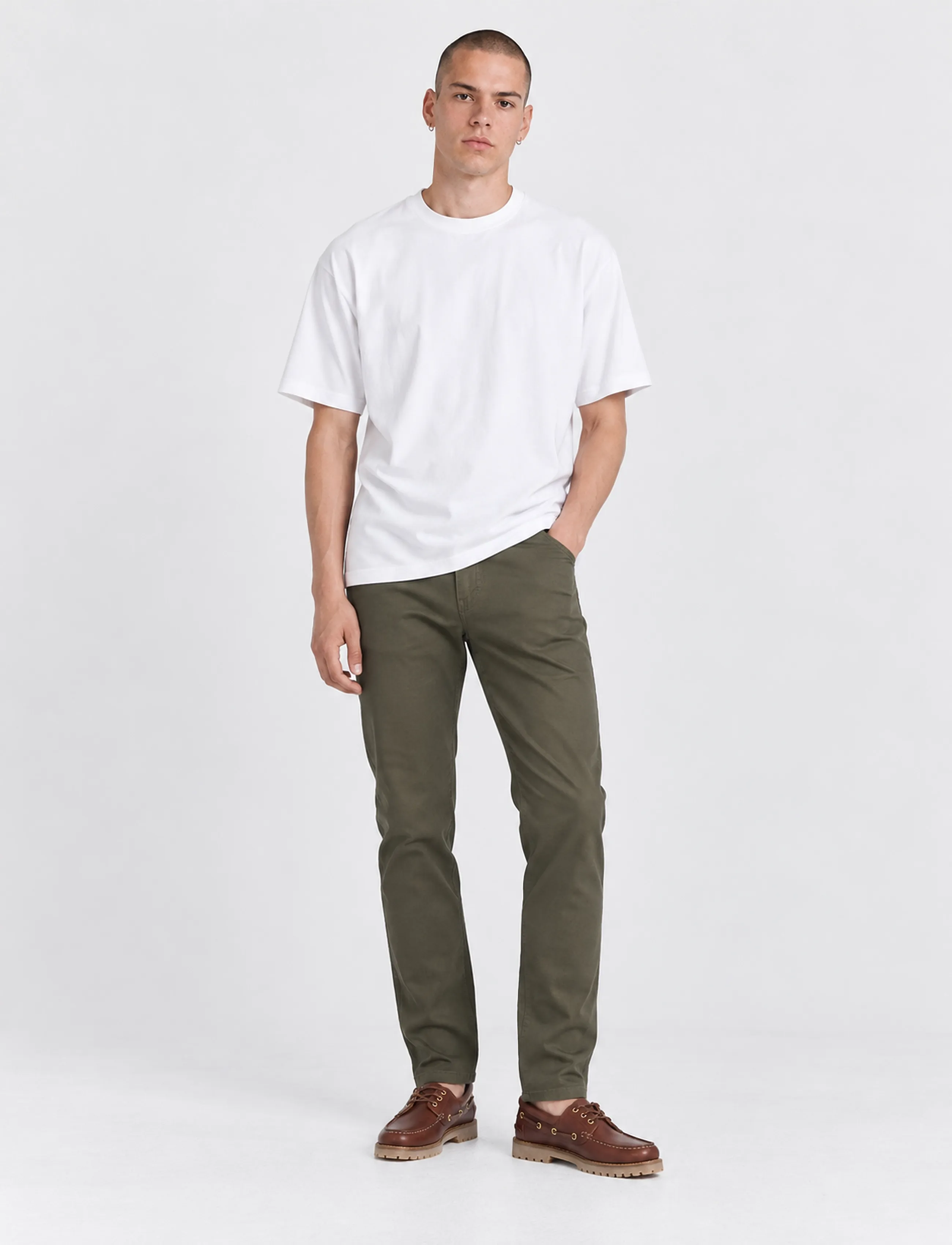Copenhagen Legacy - JEANS TAPERED - byxor & jeans - olive - 0