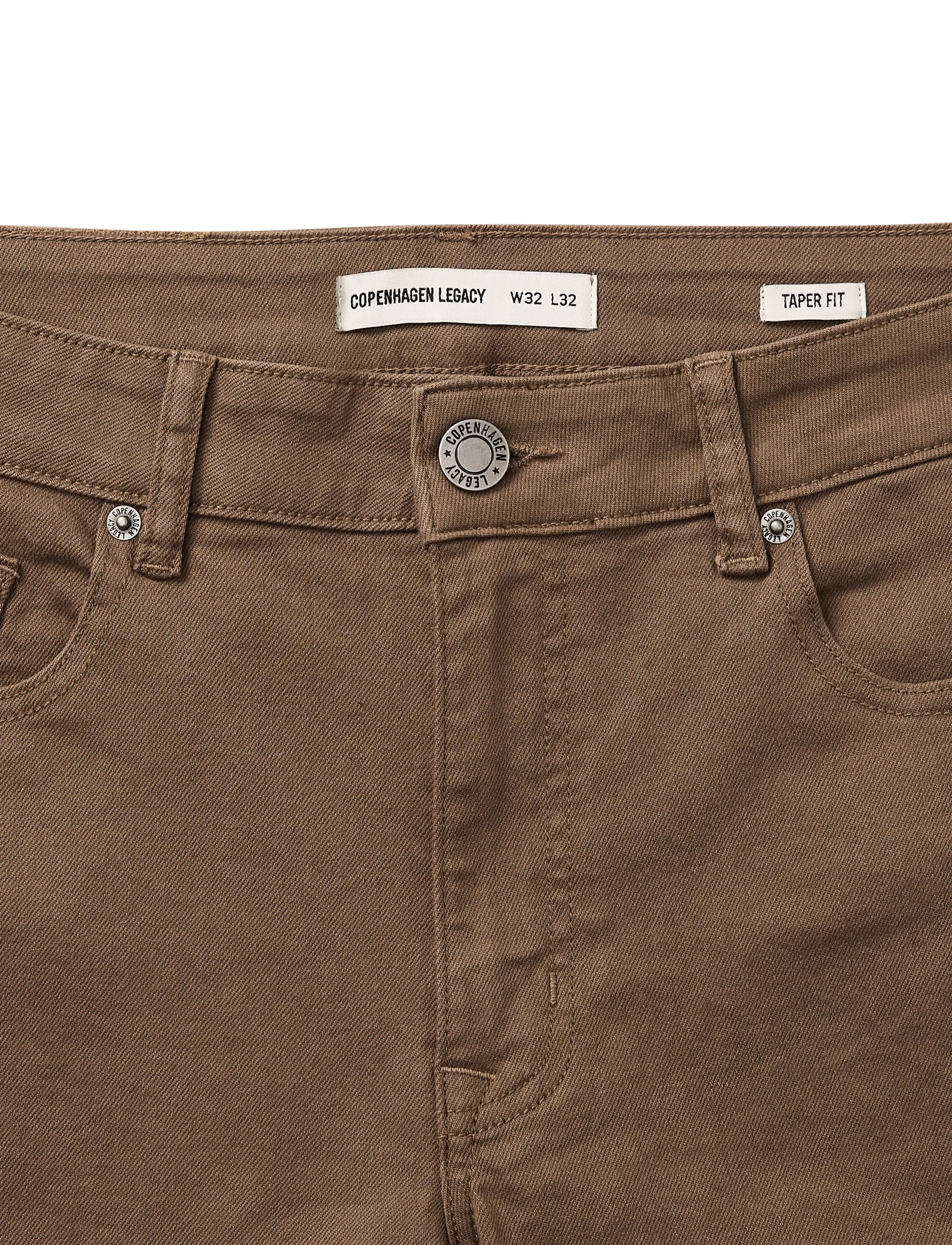 Copenhagen Legacy - JEANS TAPERED - byxor & jeans - brown - 5
